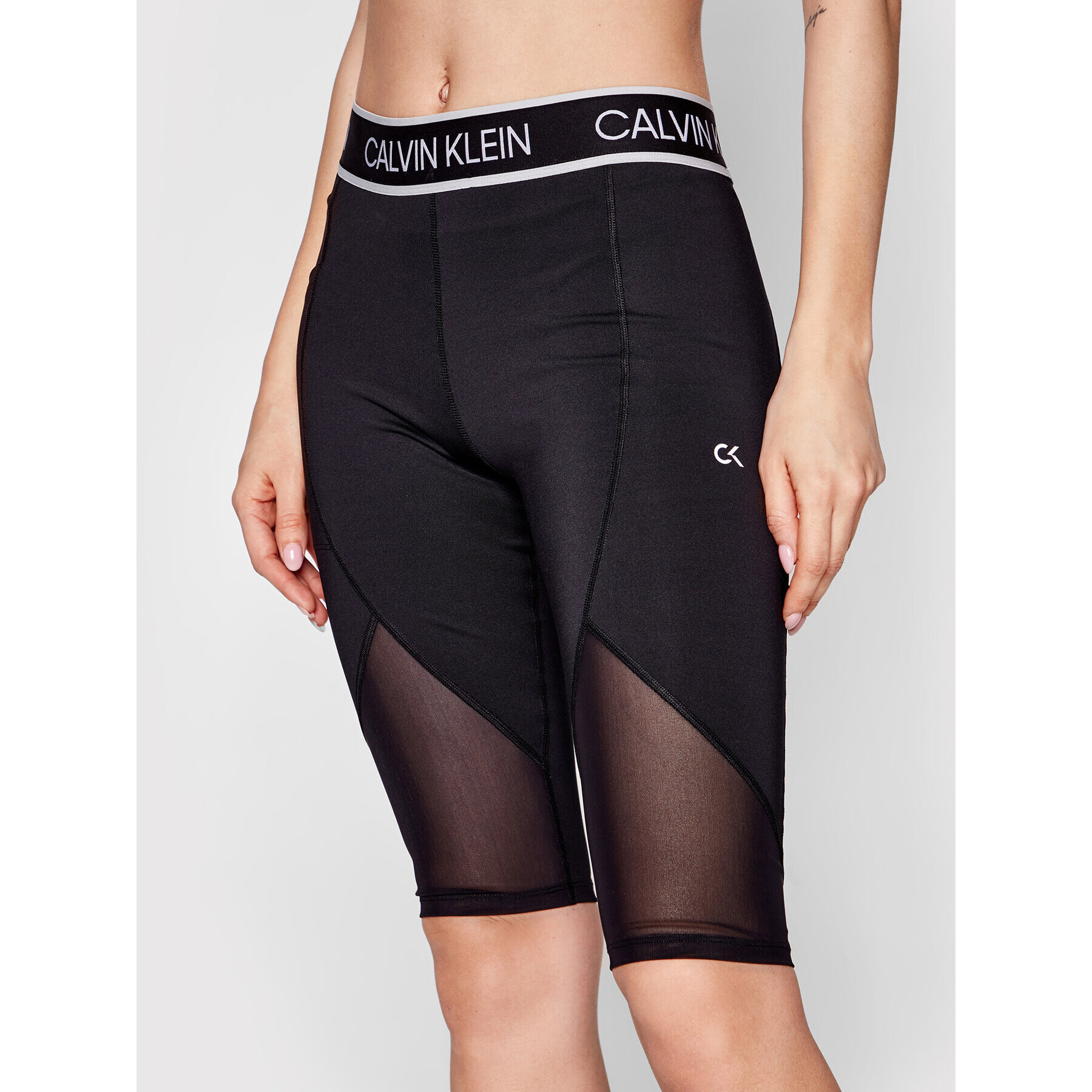 Calvin Klein Performance Pantaloni scurți sport Wo 00GWS1L780 Negru Slim Fit - Pled.ro