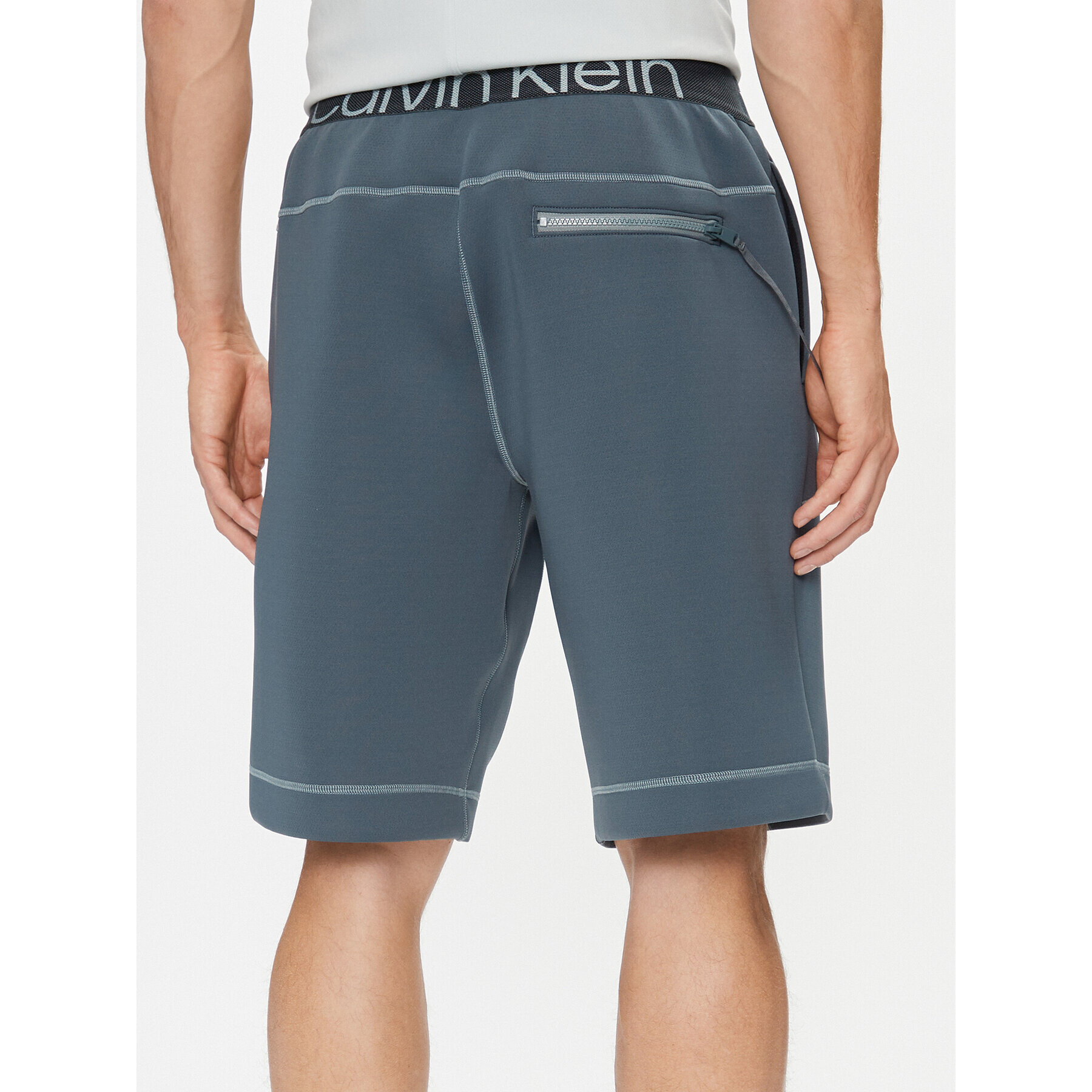 Calvin Klein Performance Pantaloni scurți sport 00GMF3S819 Gri Regular Fit - Pled.ro