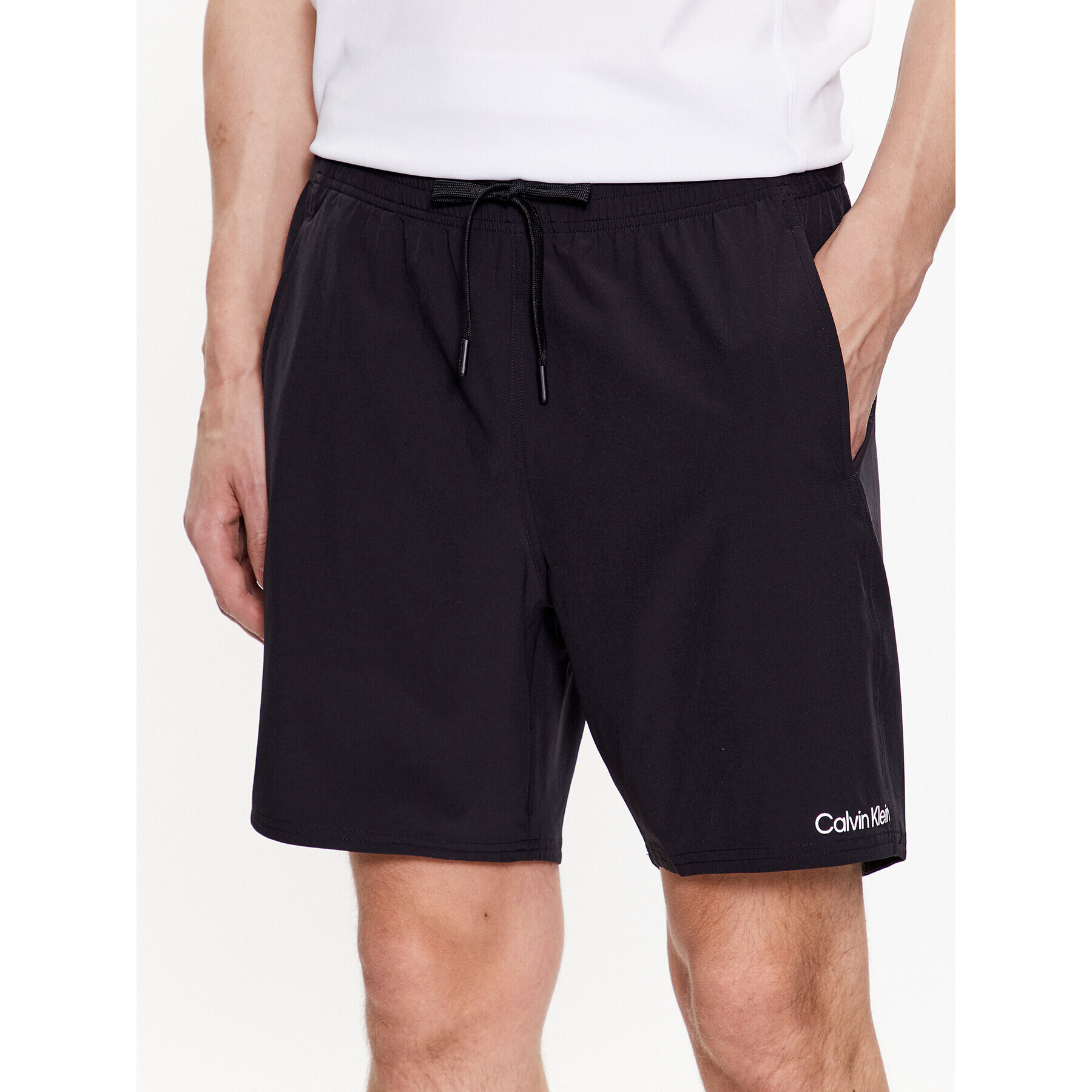 Calvin Klein Performance Pantaloni scurți sport 00GMS3S800 Negru Regular Fit - Pled.ro