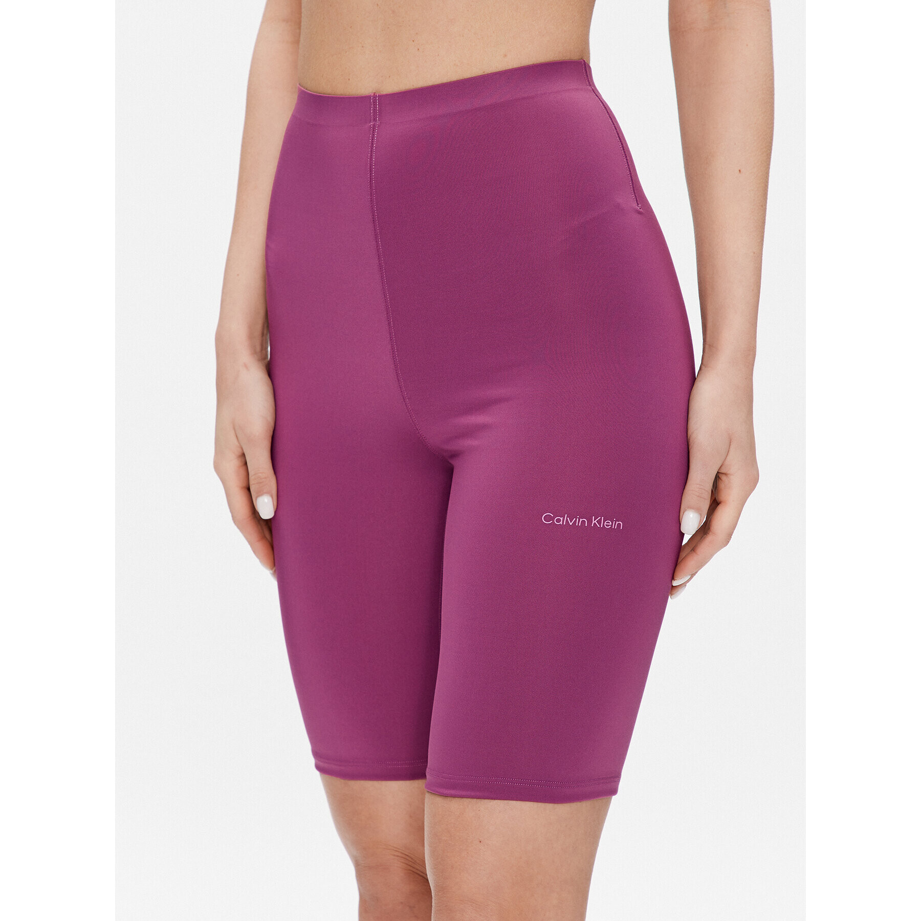 Calvin Klein Performance Pantaloni scurți sport 00GWS3L702 Violet Slim Fit - Pled.ro