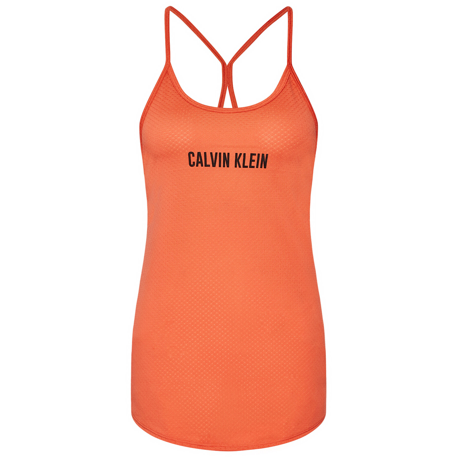 Calvin Klein Performance Top Wo 00GWS1K198 Portocaliu Regular Fit - Pled.ro