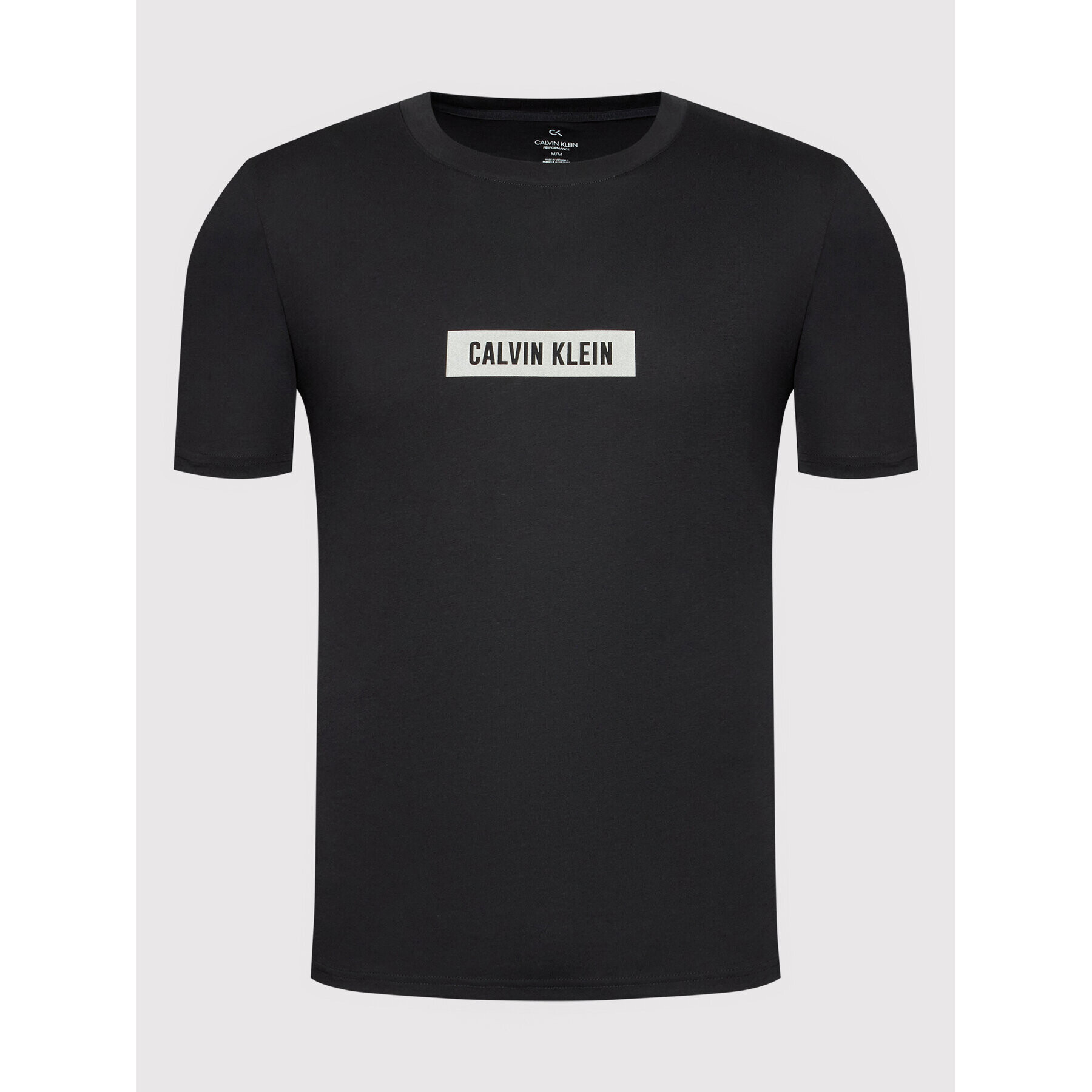 Calvin Klein Performance Tricou 00GMS1K142 Negru Regular Fit - Pled.ro