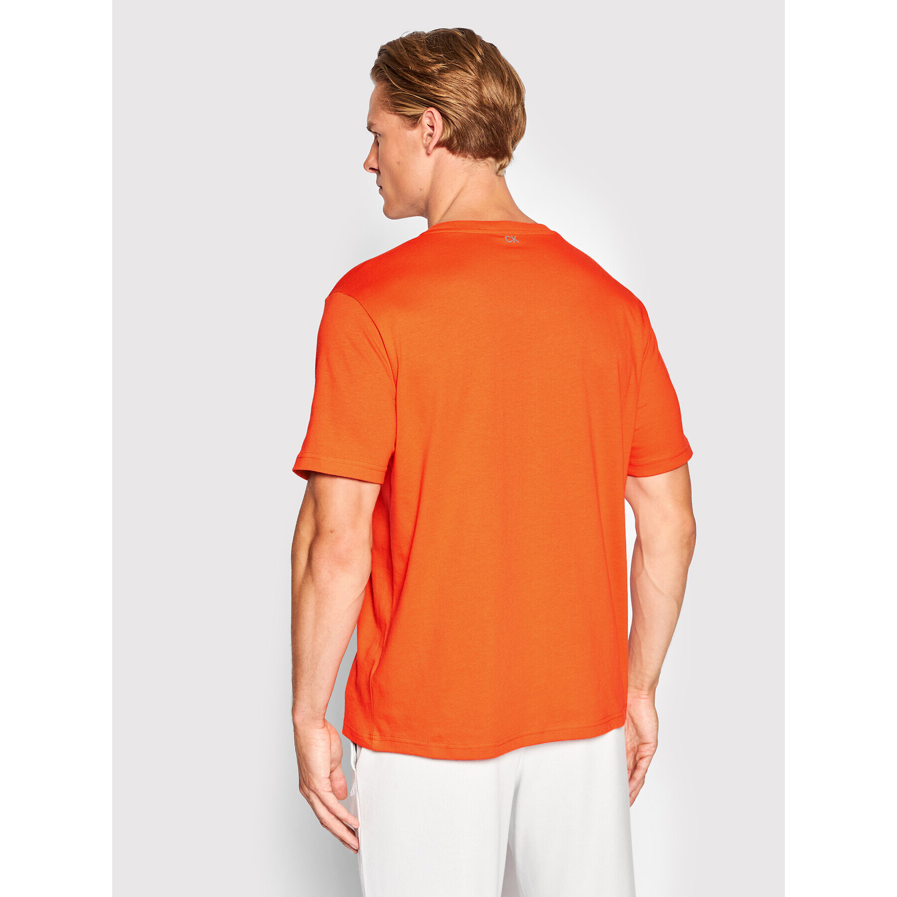 Calvin Klein Performance Tricou 00GMS2K107 Portocaliu Regular Fit - Pled.ro