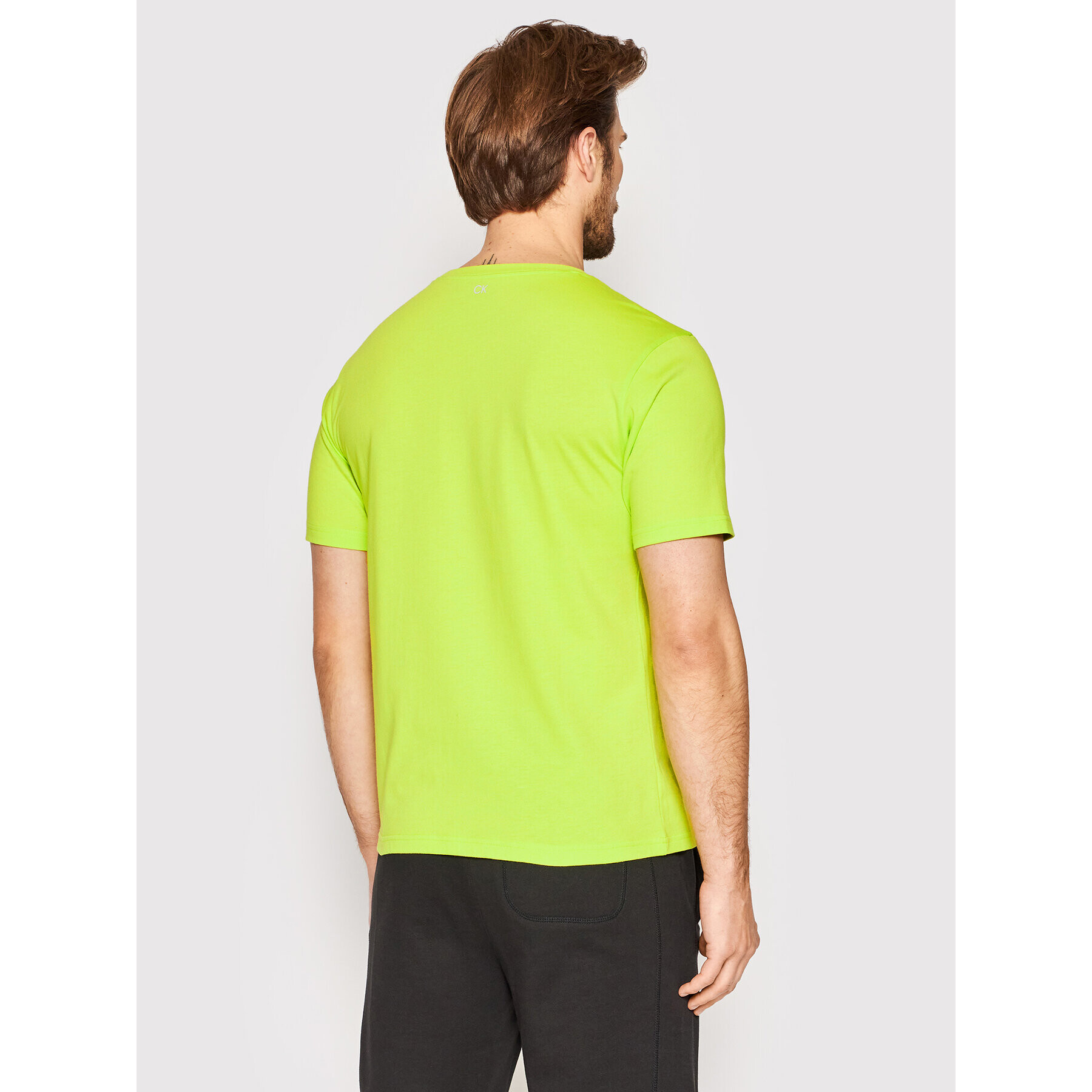 Calvin Klein Performance Tricou 00GMS2K107 Verde Regular Fit - Pled.ro