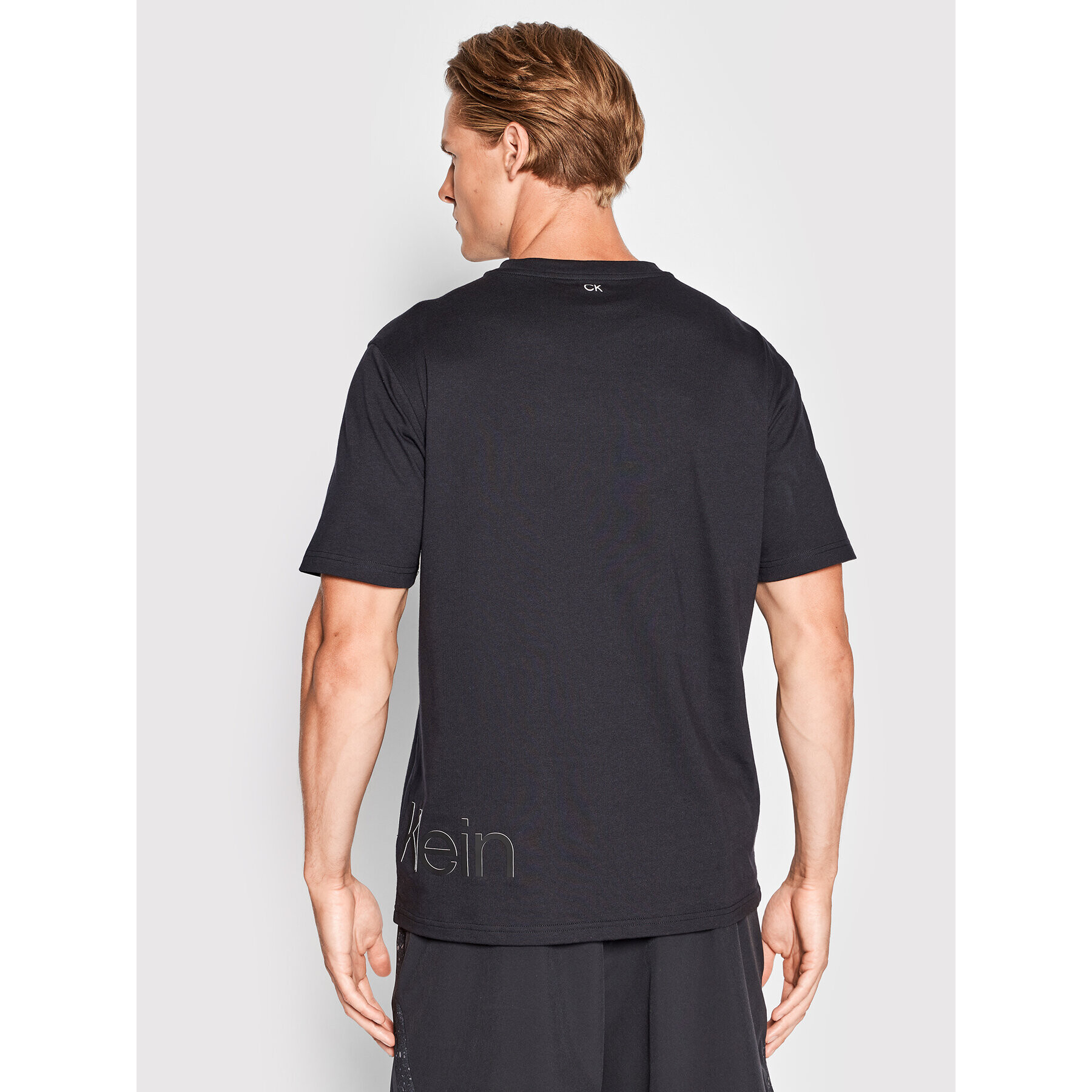 Calvin Klein Performance Tricou 00GMS2K111 Negru Regular Fit - Pled.ro