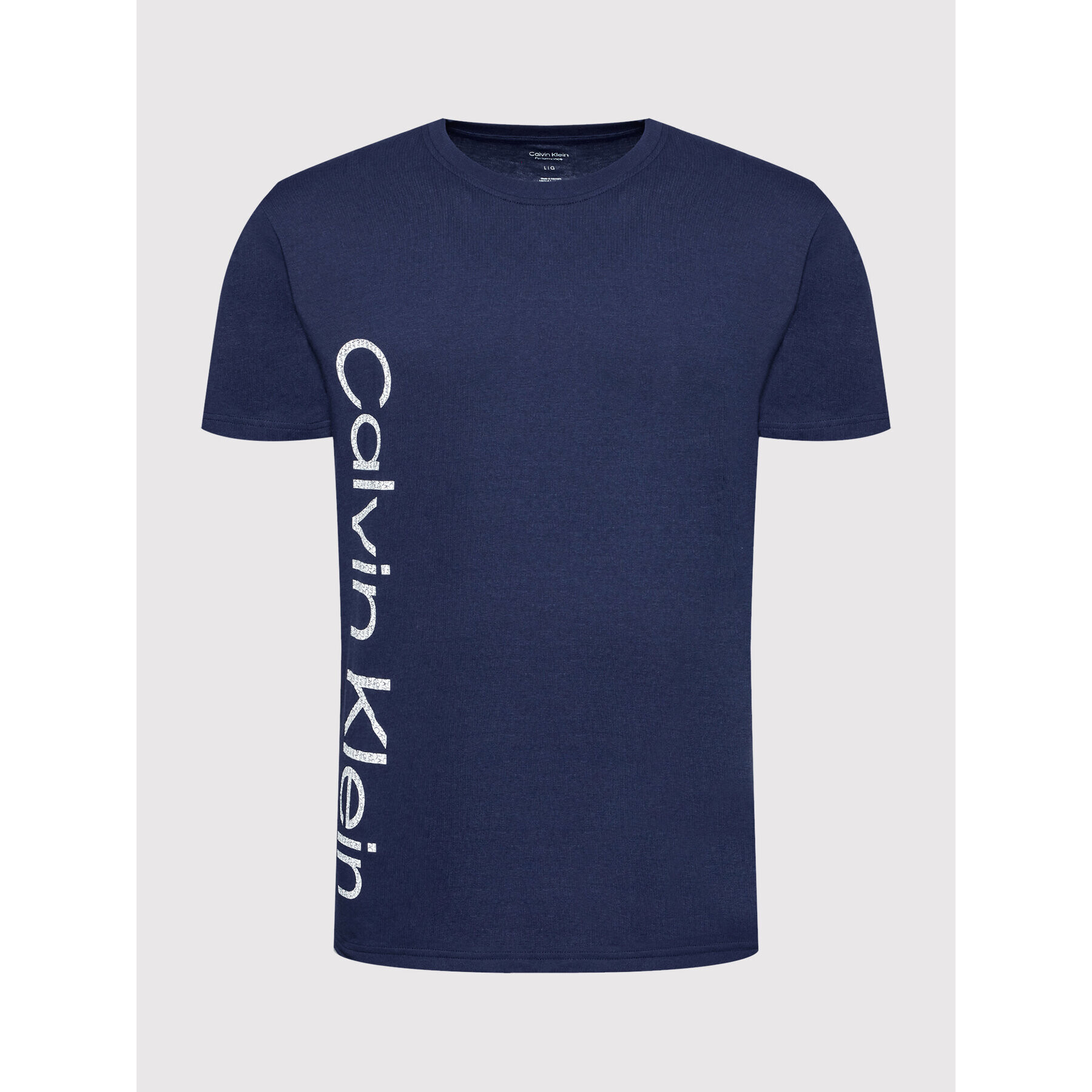 Calvin Klein Performance Tricou 00GMS2K124 Bleumarin Regular Fit - Pled.ro