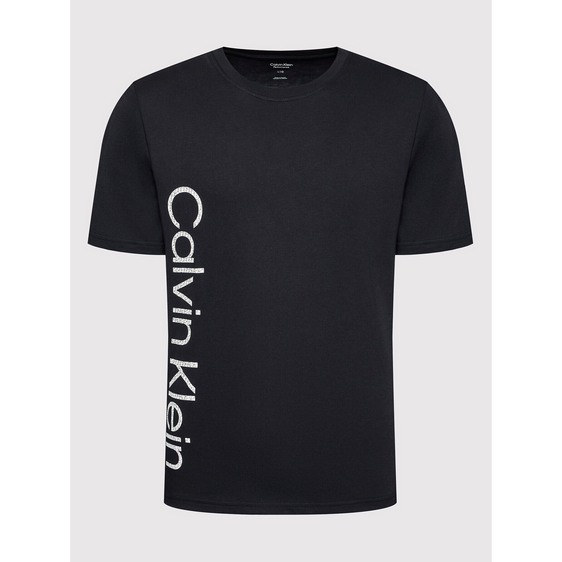 Calvin Klein Performance Tricou 00GMS2K124 Negru Regular Fit - Pled.ro