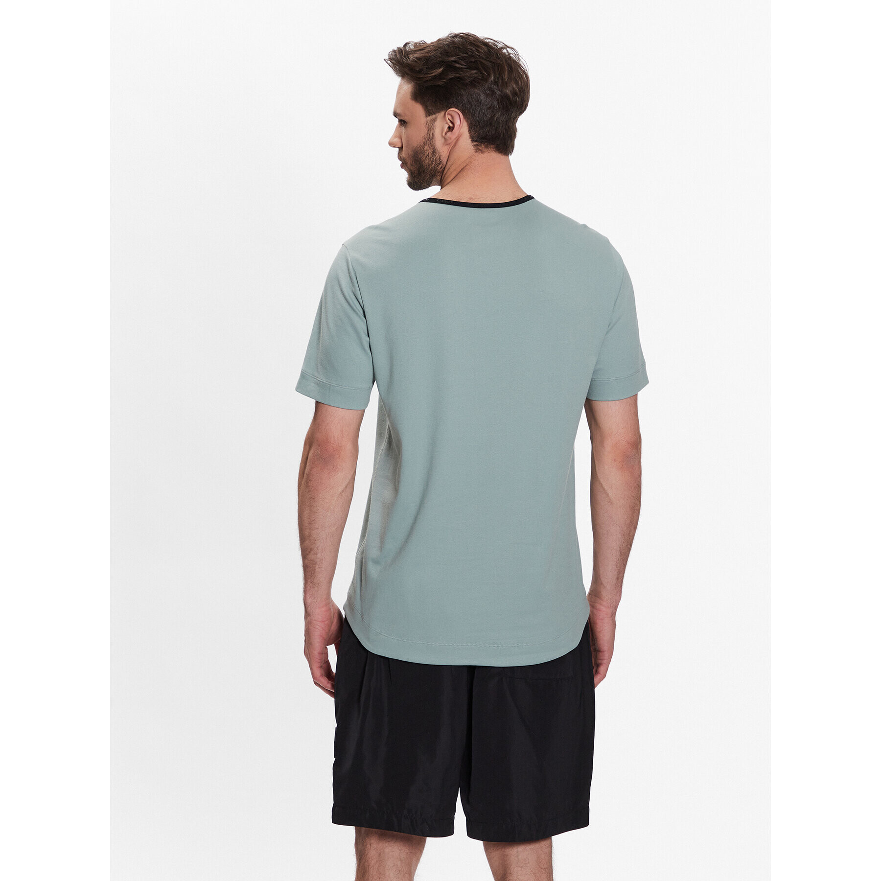 Calvin Klein Performance Tricou 00GMS3K102 Verde Regular Fit - Pled.ro