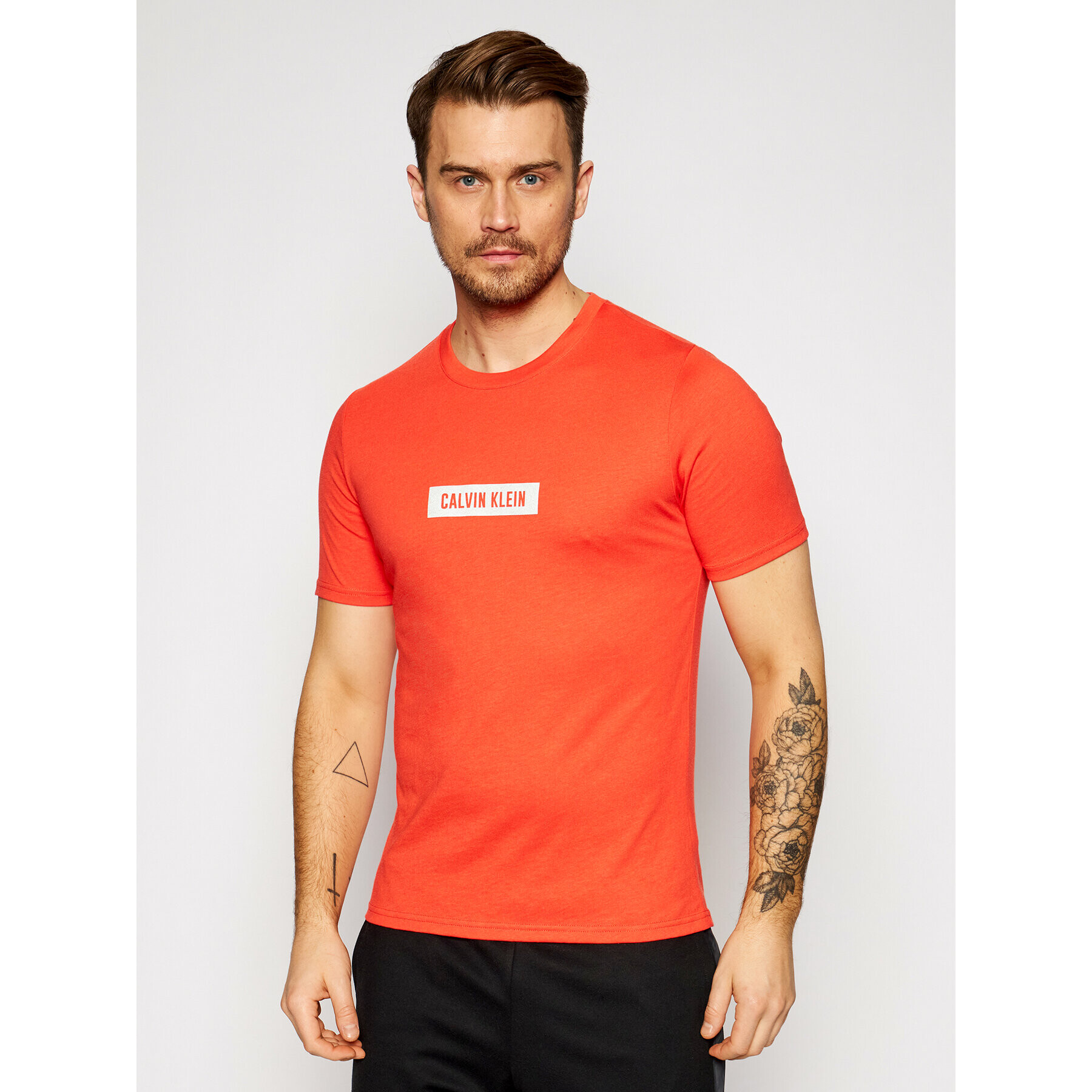 Calvin Klein Performance Tricou Pw 00GMS1K142 Roșu Regular Fit - Pled.ro