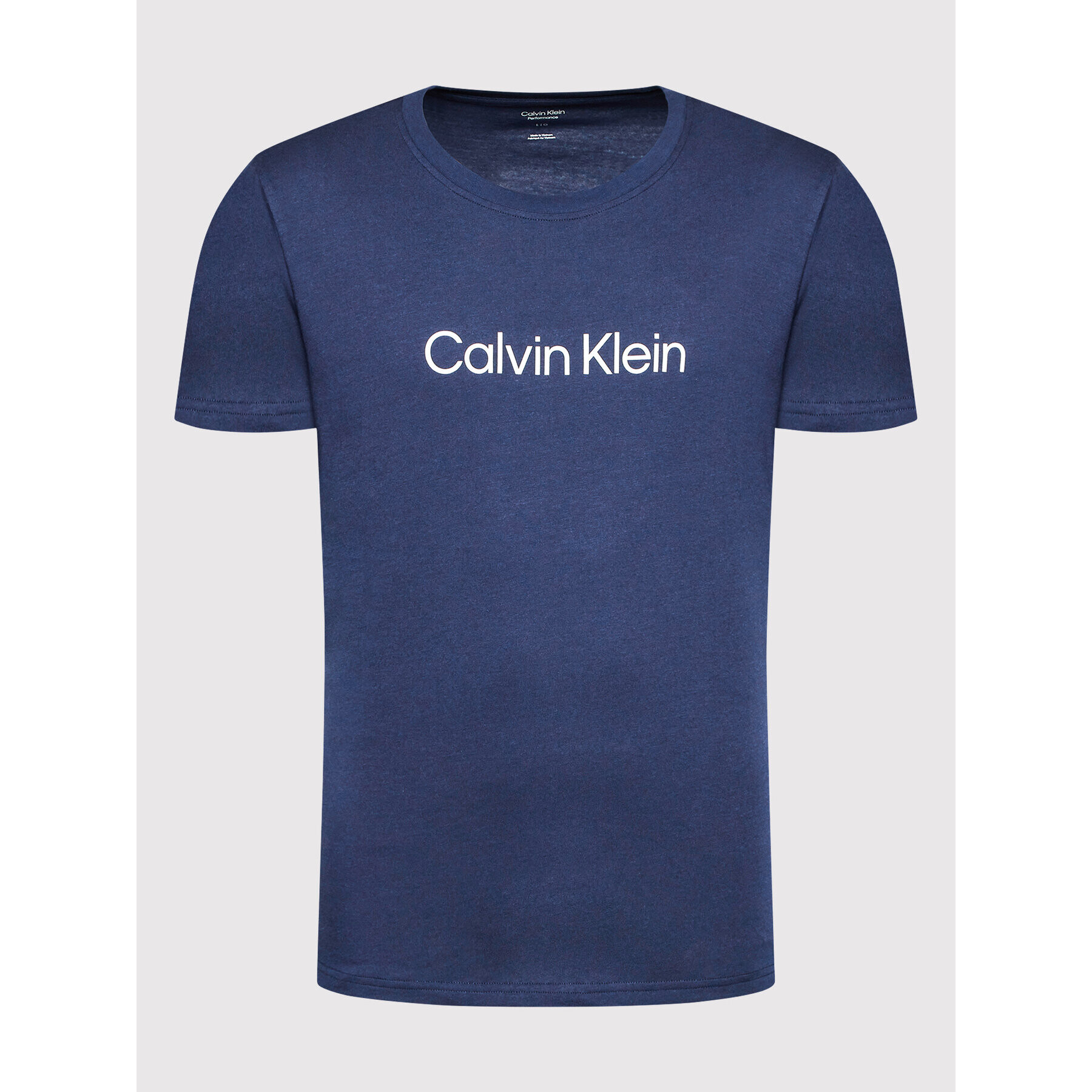 Calvin Klein Performance Tricou Pw 00GMS2K107 Bleumarin Regular Fit - Pled.ro