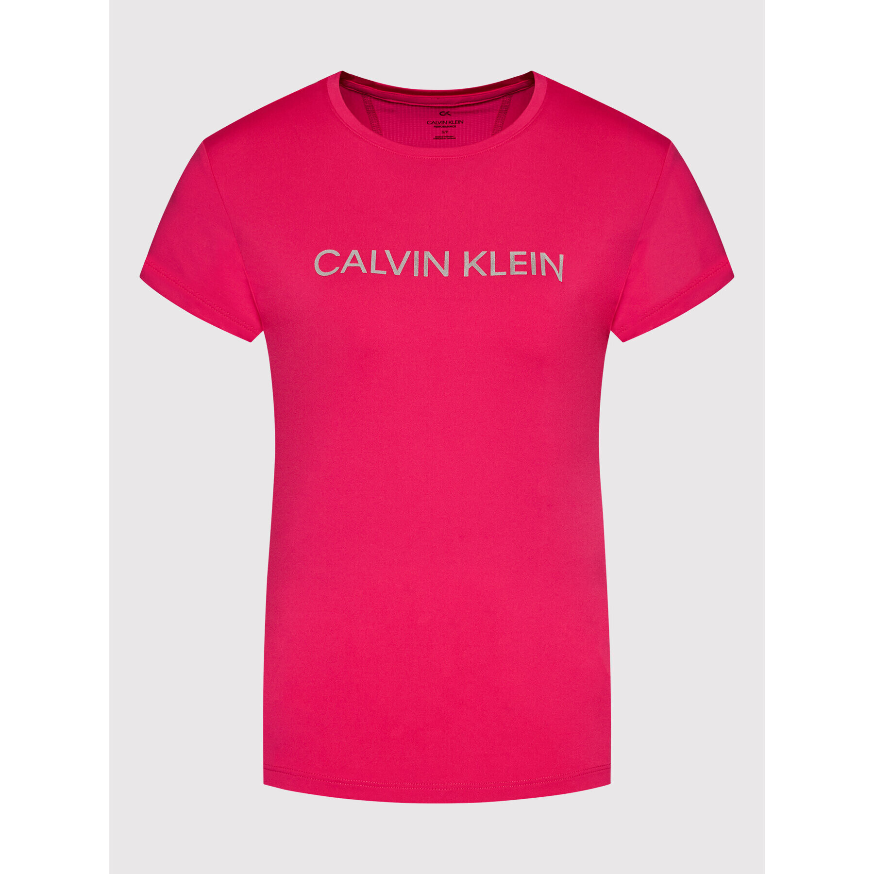 Calvin Klein Performance Tricou tehnic 00GWF1K140 Roz Slim Fit - Pled.ro