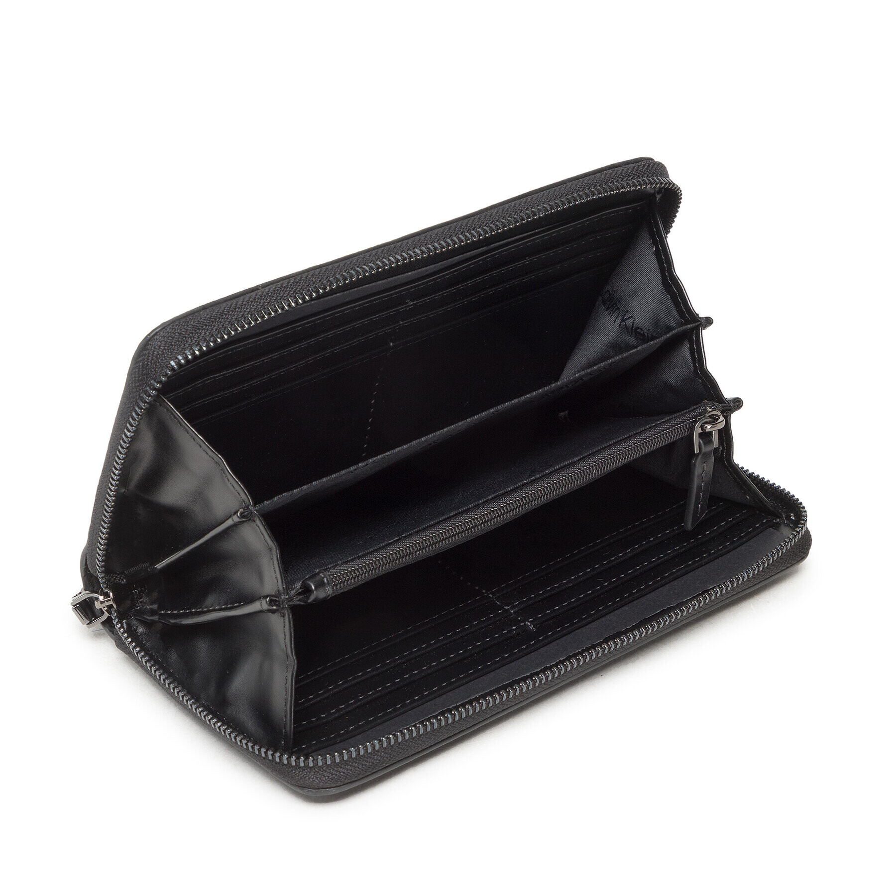 Calvin Klein Portofel Mare de Damă Calvin Resort Za Wallet Lg K60K609127 Negru - Pled.ro