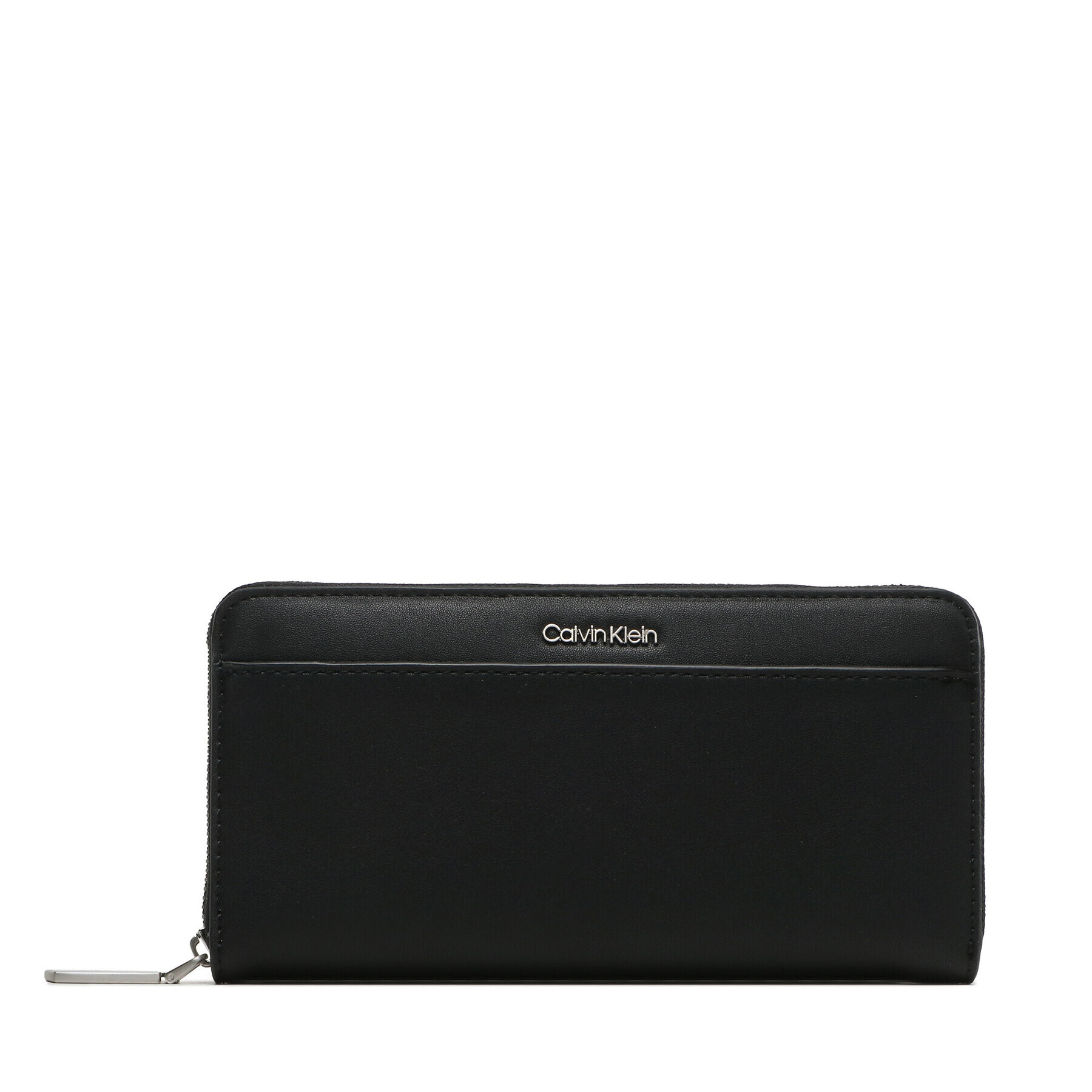 Calvin Klein Portofel Mare de Damă Ck Must Lg Z/A Wallet W/Slip K60K610949 Negru - Pled.ro