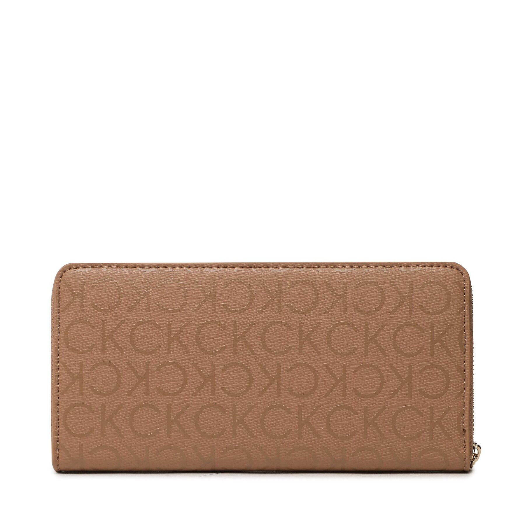 Calvin Klein Portofel Mare de Damă Ck Must Z/A Wallet Lg Epi Mono K60K610656 Maro - Pled.ro