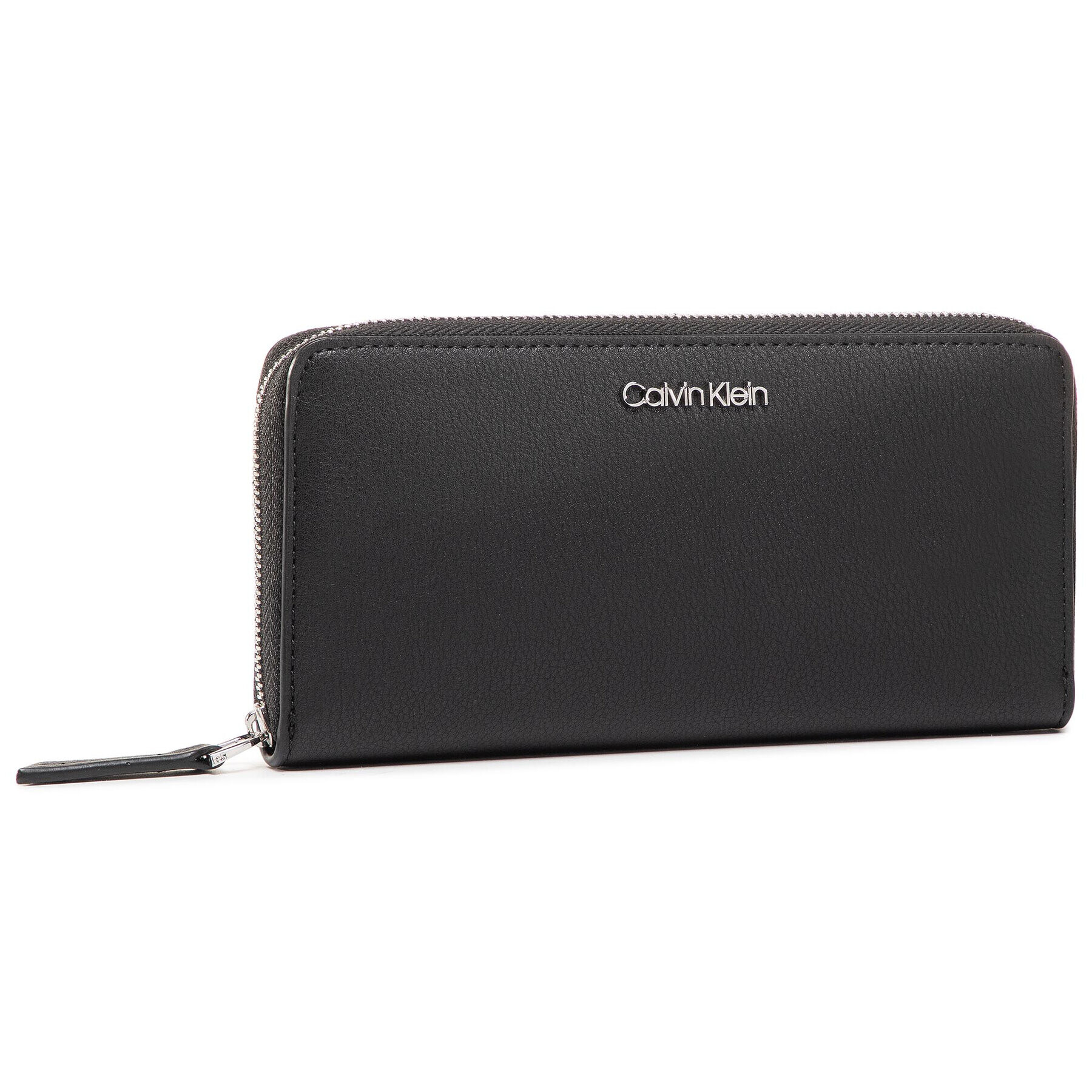 Calvin Klein Portofel Mare de Damă Ck Must Ziparound Lg K60K606698 Negru - Pled.ro