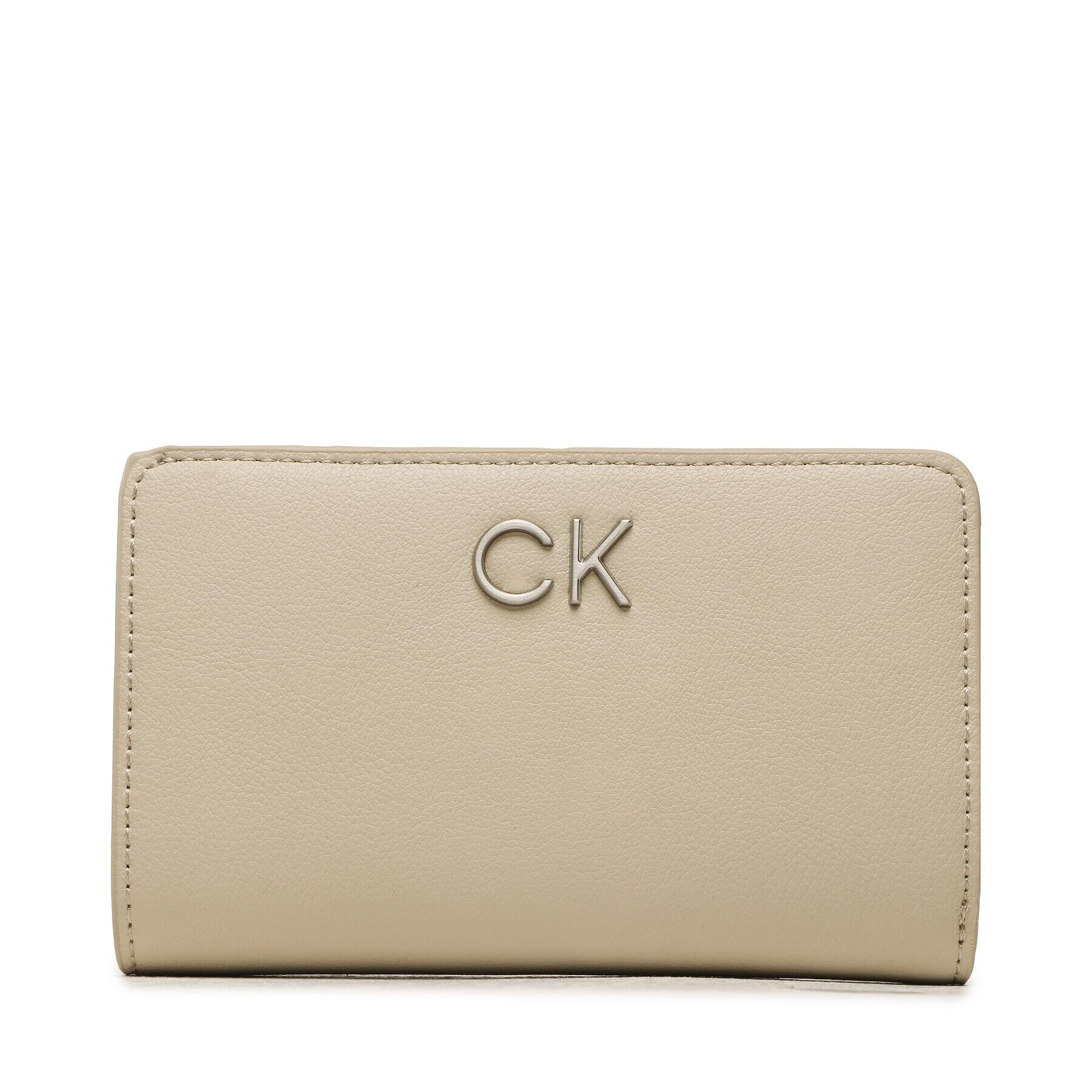 Calvin Klein Portofel Mare de Damă K60K610962 Bej - Pled.ro