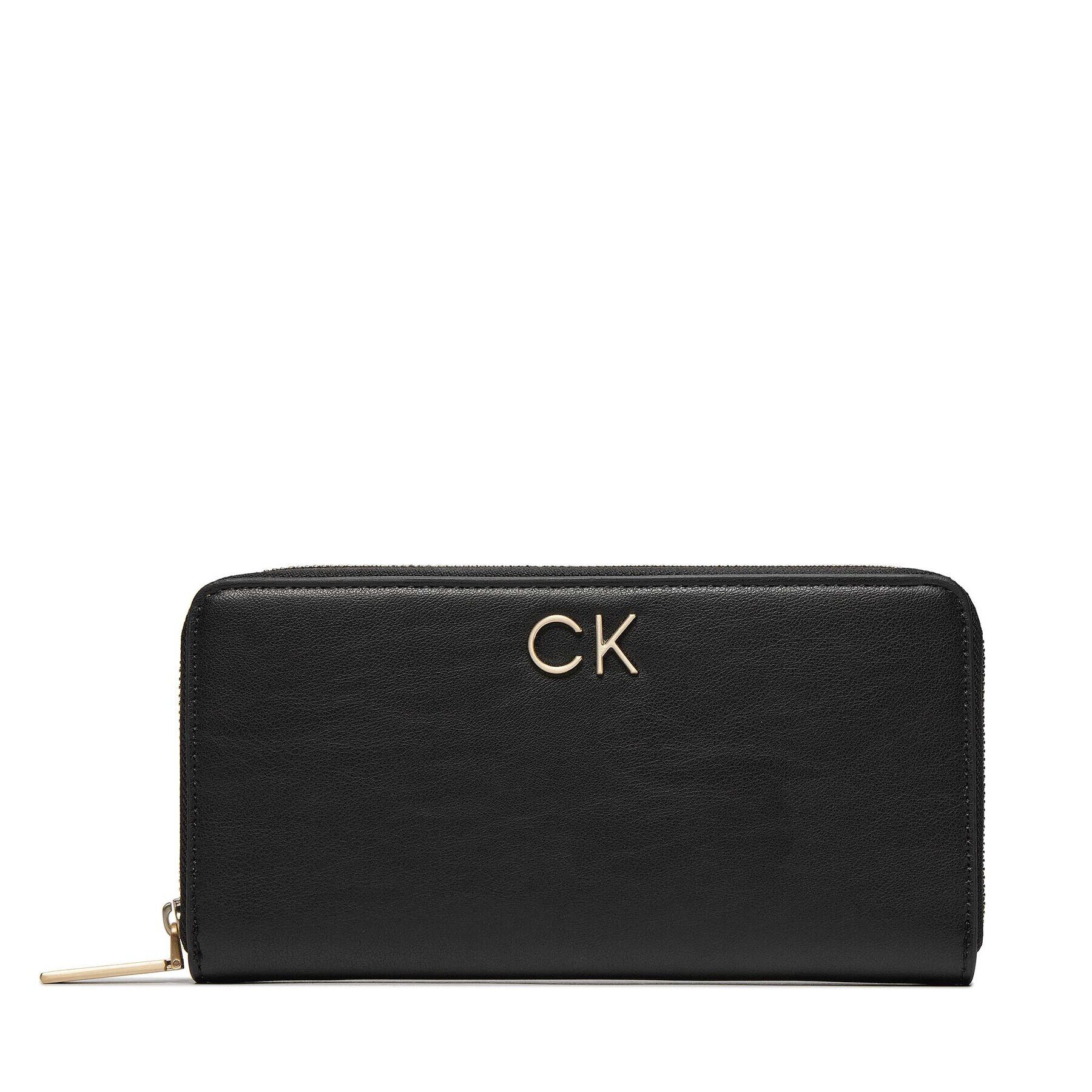 Calvin Klein Portofel Mare de Damă Re-Lock Z/A Wallet Lg K60K609699 Negru - Pled.ro