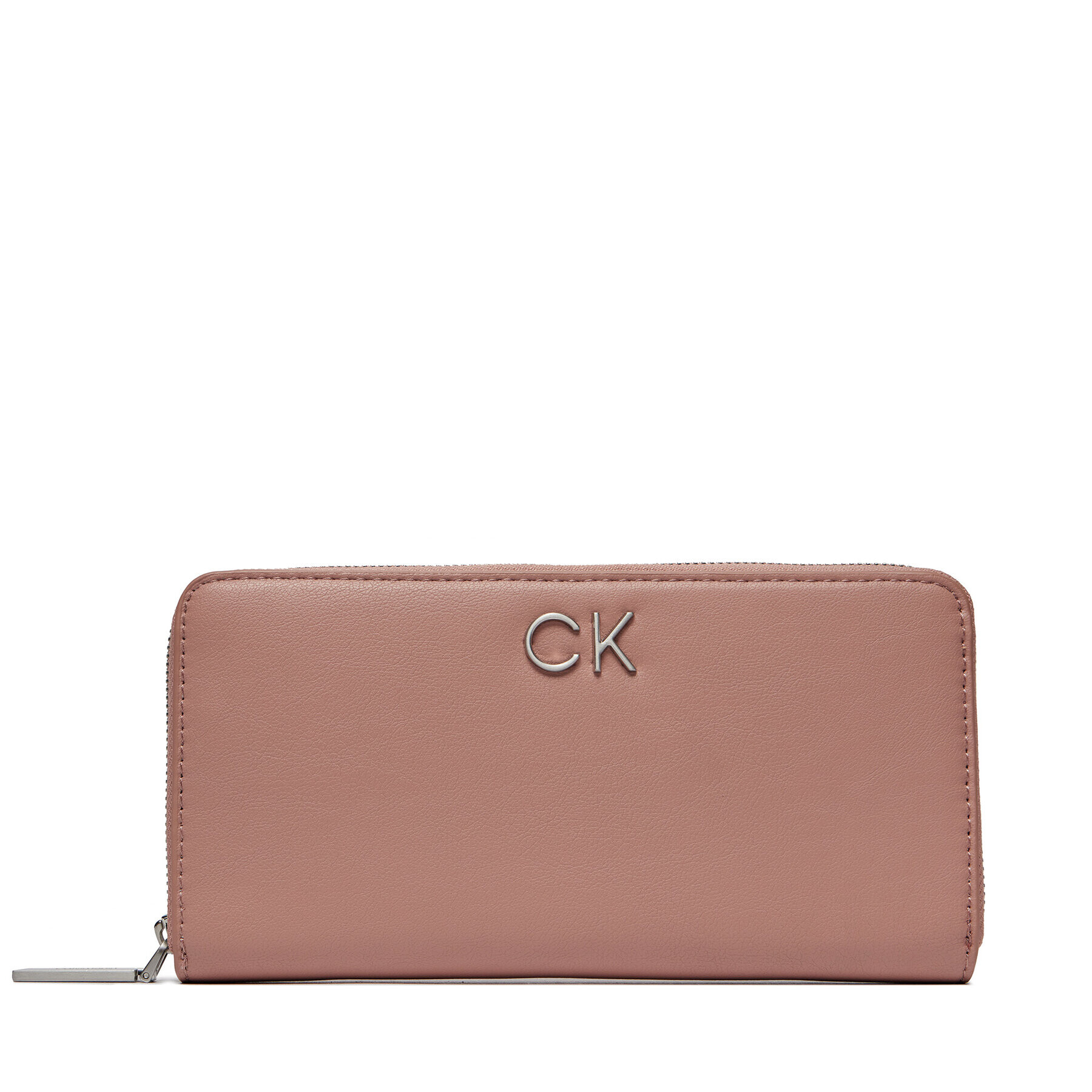 Calvin Klein Portofel Mare de Damă Re-Lock Z/A Wallet Lg K60K609699 Roz - Pled.ro