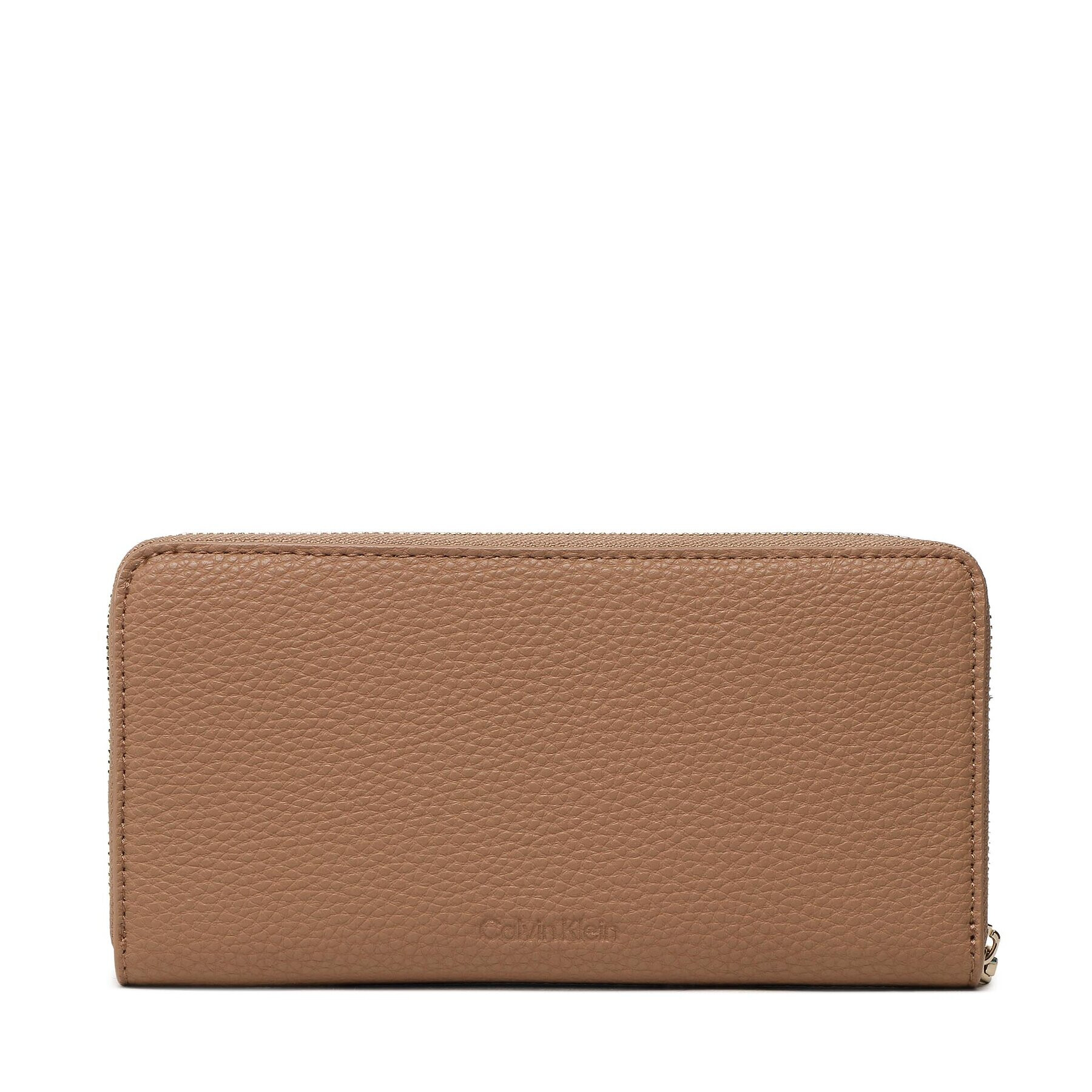 Calvin Klein Portofel Mare de Damă Re-Lock Z/A Wallet Lg Pbl K60K610242 Maro - Pled.ro