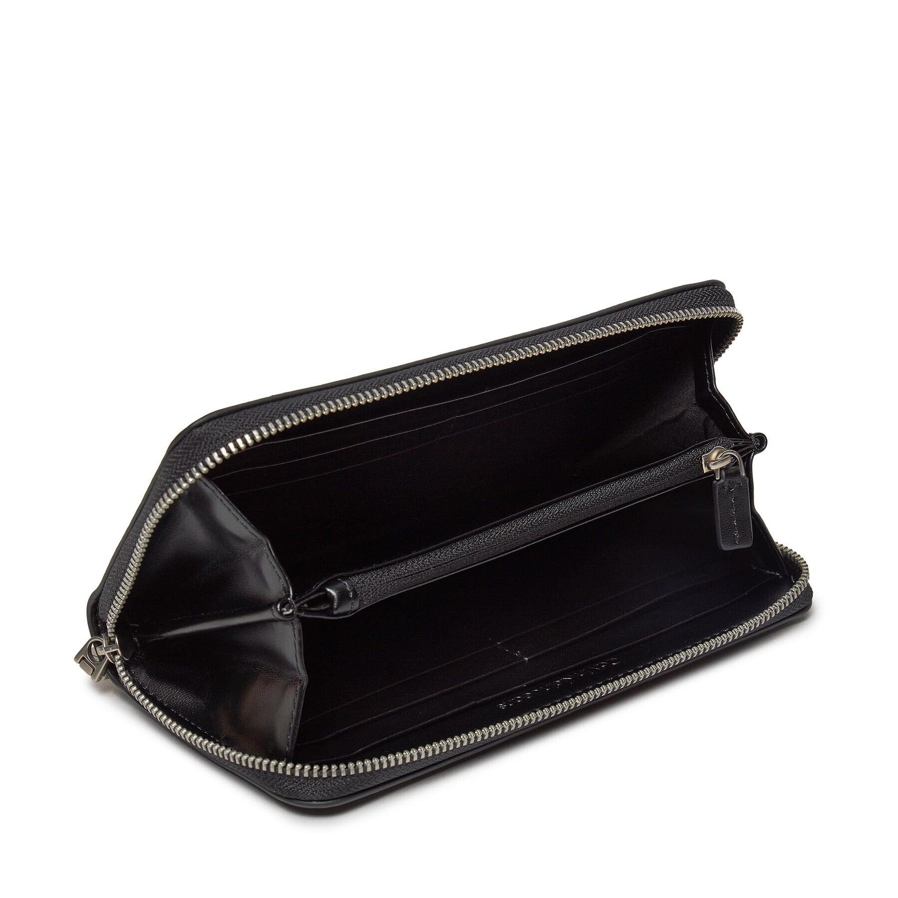 Calvin Klein Portofel Mare de Damă Ultralight Zip Around W/Wristlet K60K611498 Negru - Pled.ro