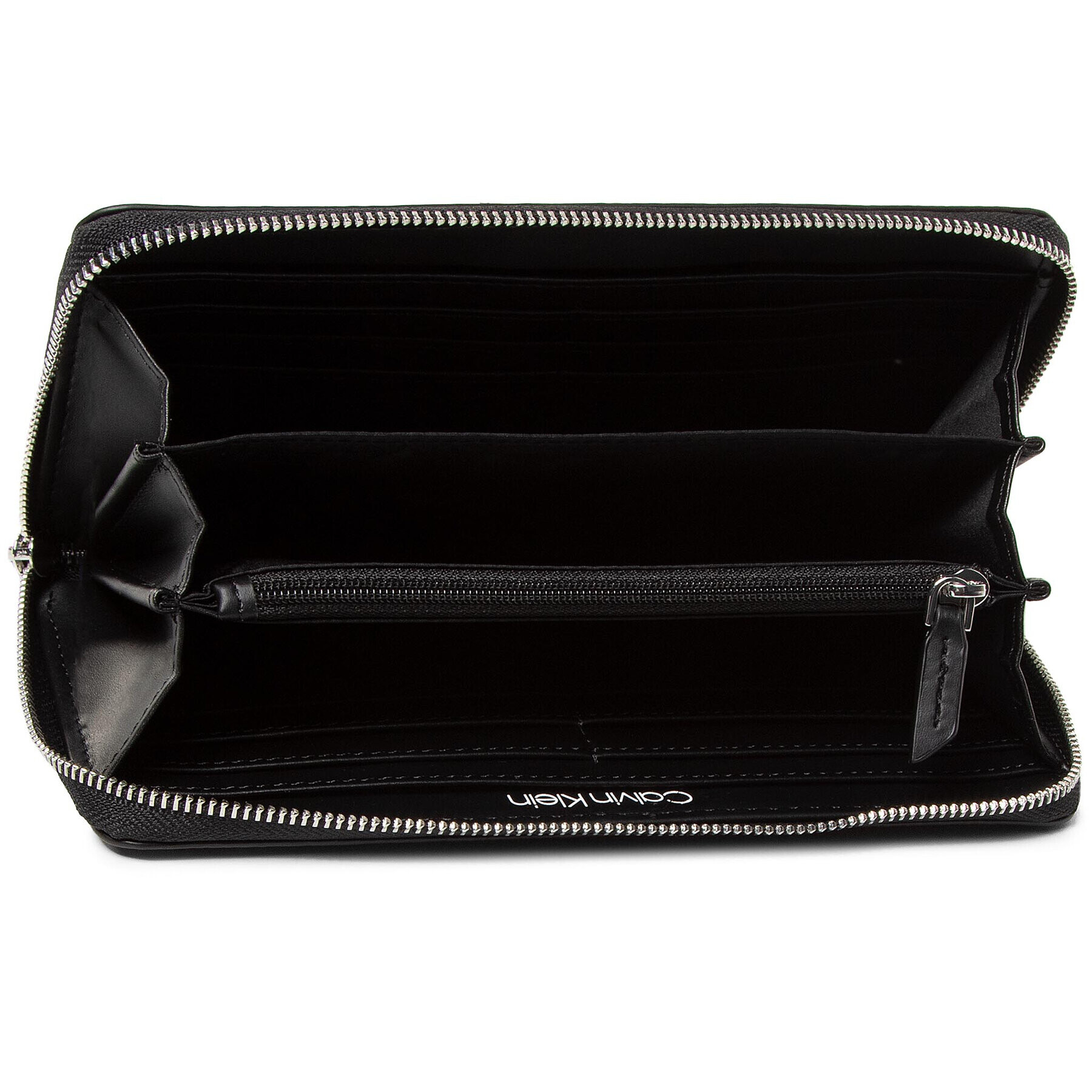 Calvin Klein Portofel Mare de Damă Z/A Wallet Lg K60K607451 Negru - Pled.ro