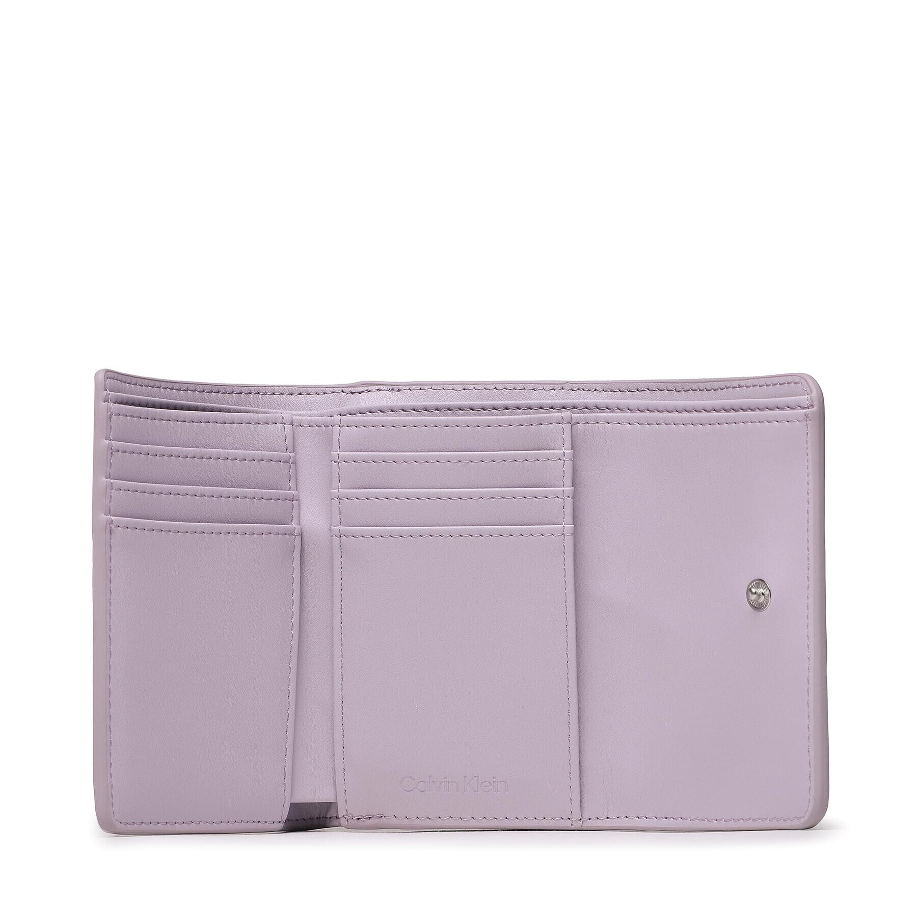 Calvin Klein Portofel Mic de Damă Ck Must Trifold Sm K60K607251 Violet - Pled.ro