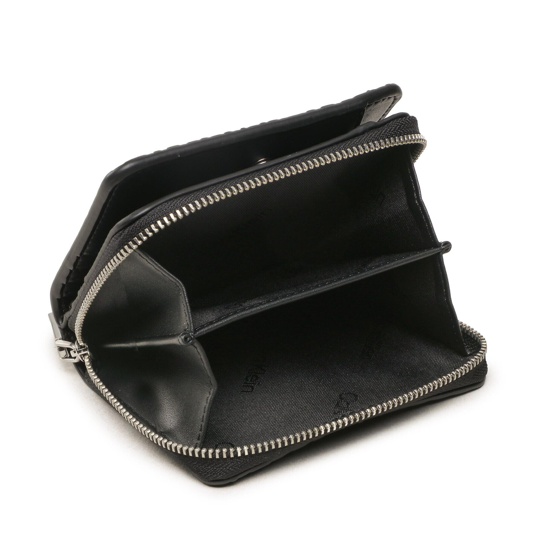 Calvin Klein Portofel Mic de Damă Ck Must Wallet W/Flap Md-Emb Mn K60K610950 Negru - Pled.ro