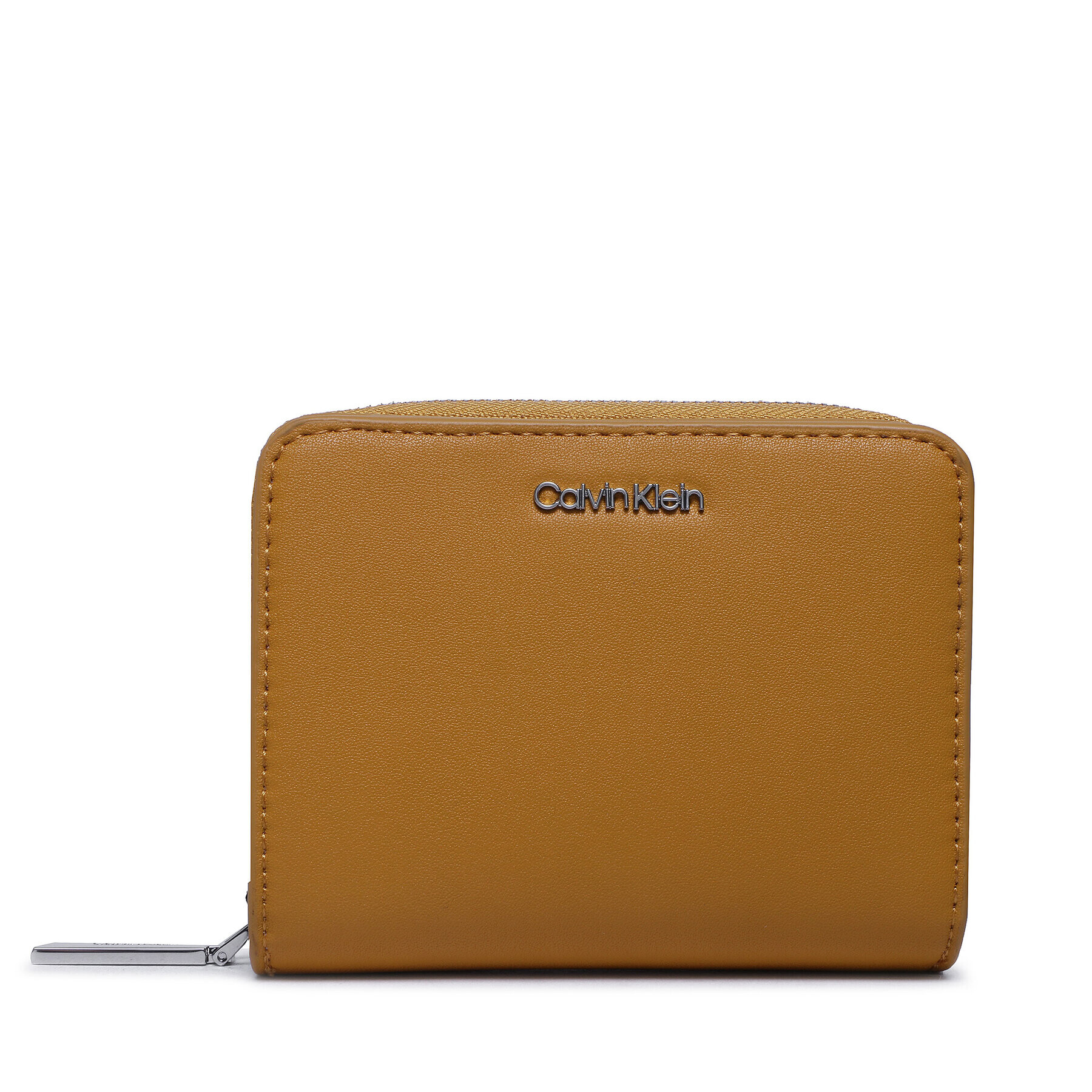 Calvin Klein Portofel Mic de Damă Ck Must Z/A Wallet W/Flap Md K60K607432 Galben - Pled.ro