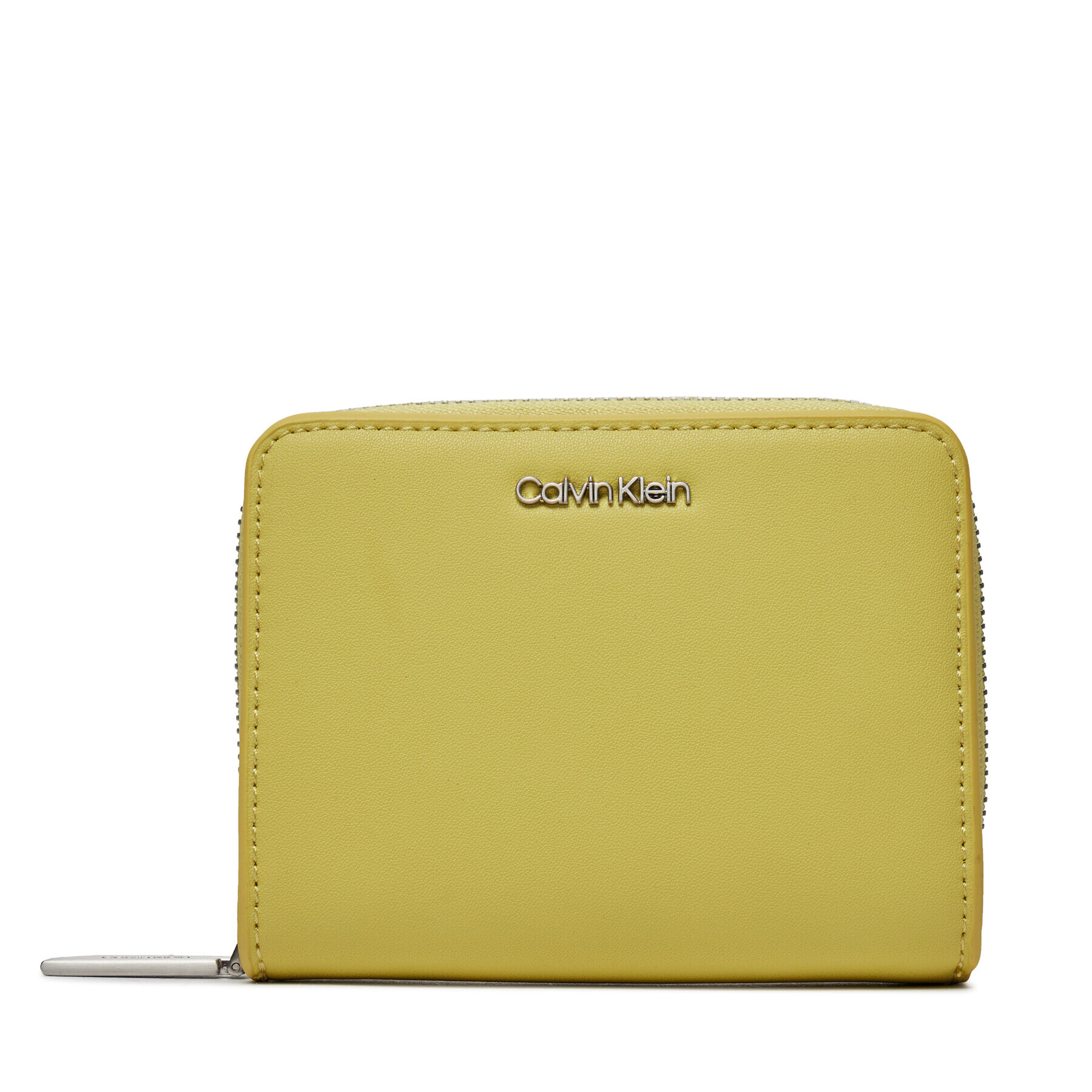 Calvin Klein Portofel Mic de Damă Ck Must Z/A Wallet W/Flap Md K60K607432 Galben - Pled.ro