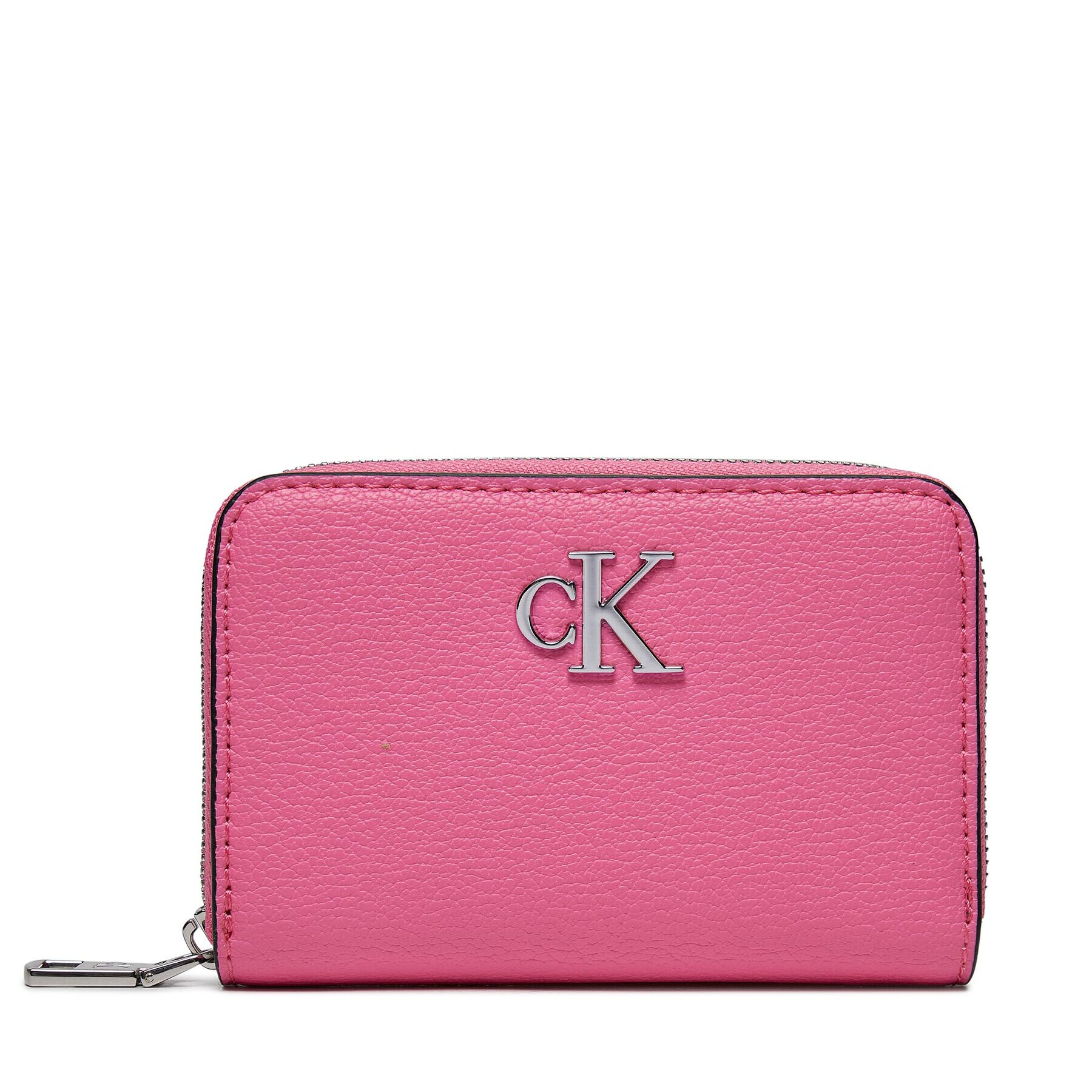 Calvin Klein Portofel Mic de Damă Minimal Monogram Med Za K60K611500 Roz - Pled.ro