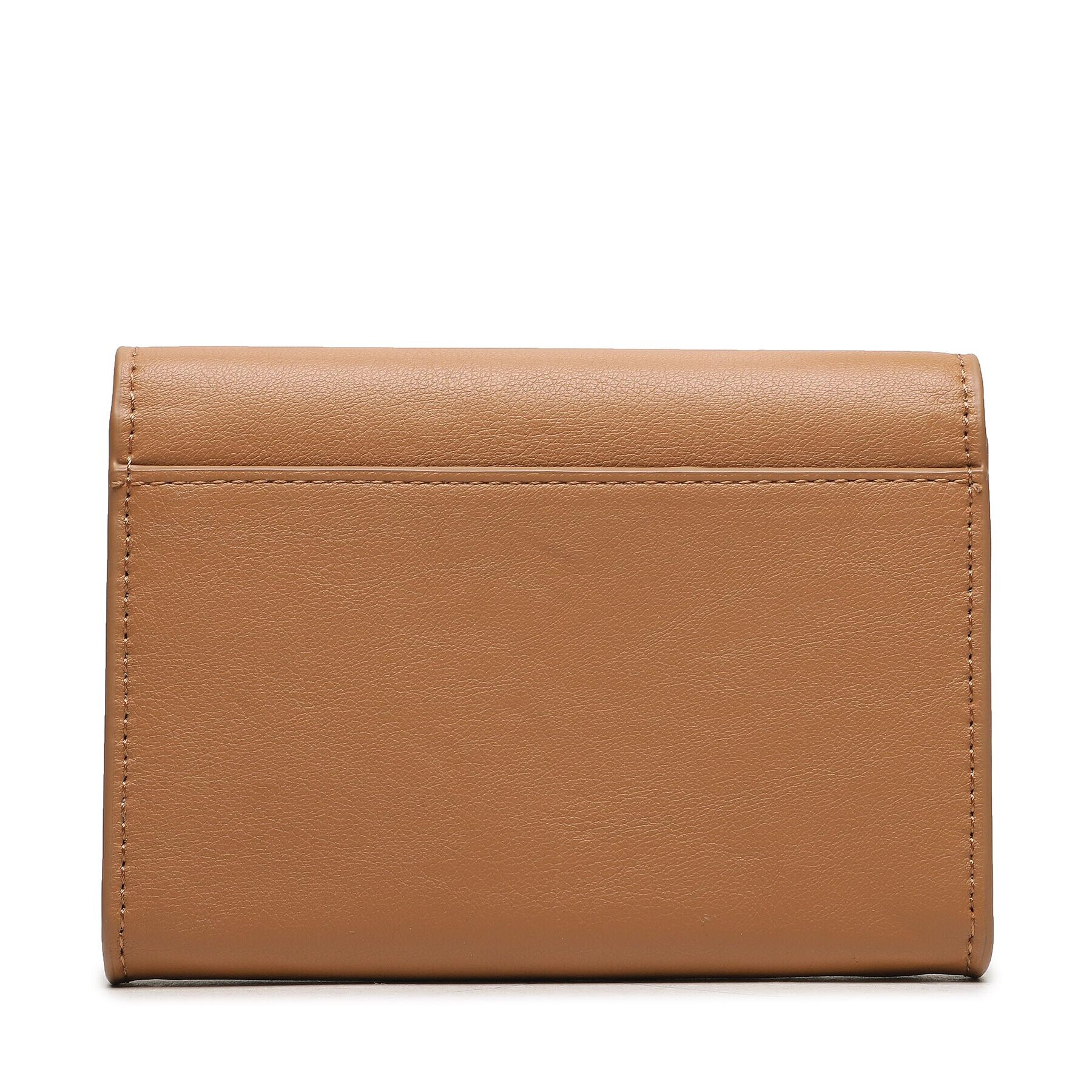 Calvin Klein Portofel Mic de Damă Re-Lock Bifold & Cardholder Sm K60K611092 Maro - Pled.ro