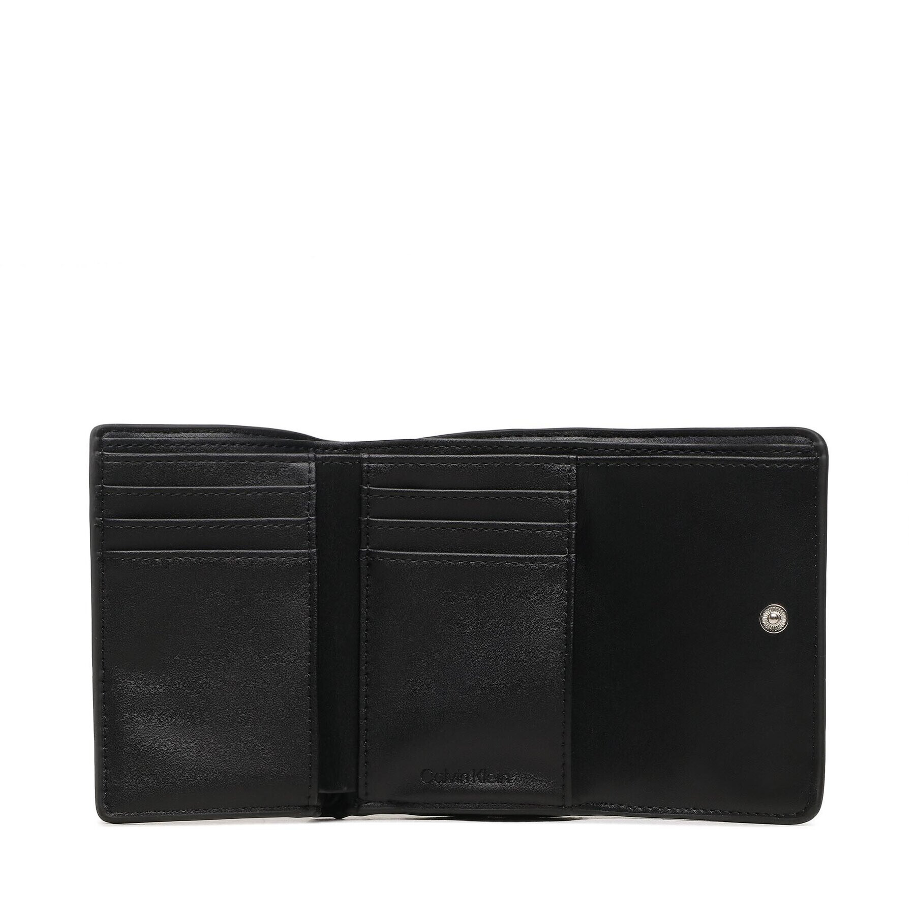 Calvin Klein Portofel Mic de Damă Ck Must Trifold Sm K60K607251 Negru - Pled.ro