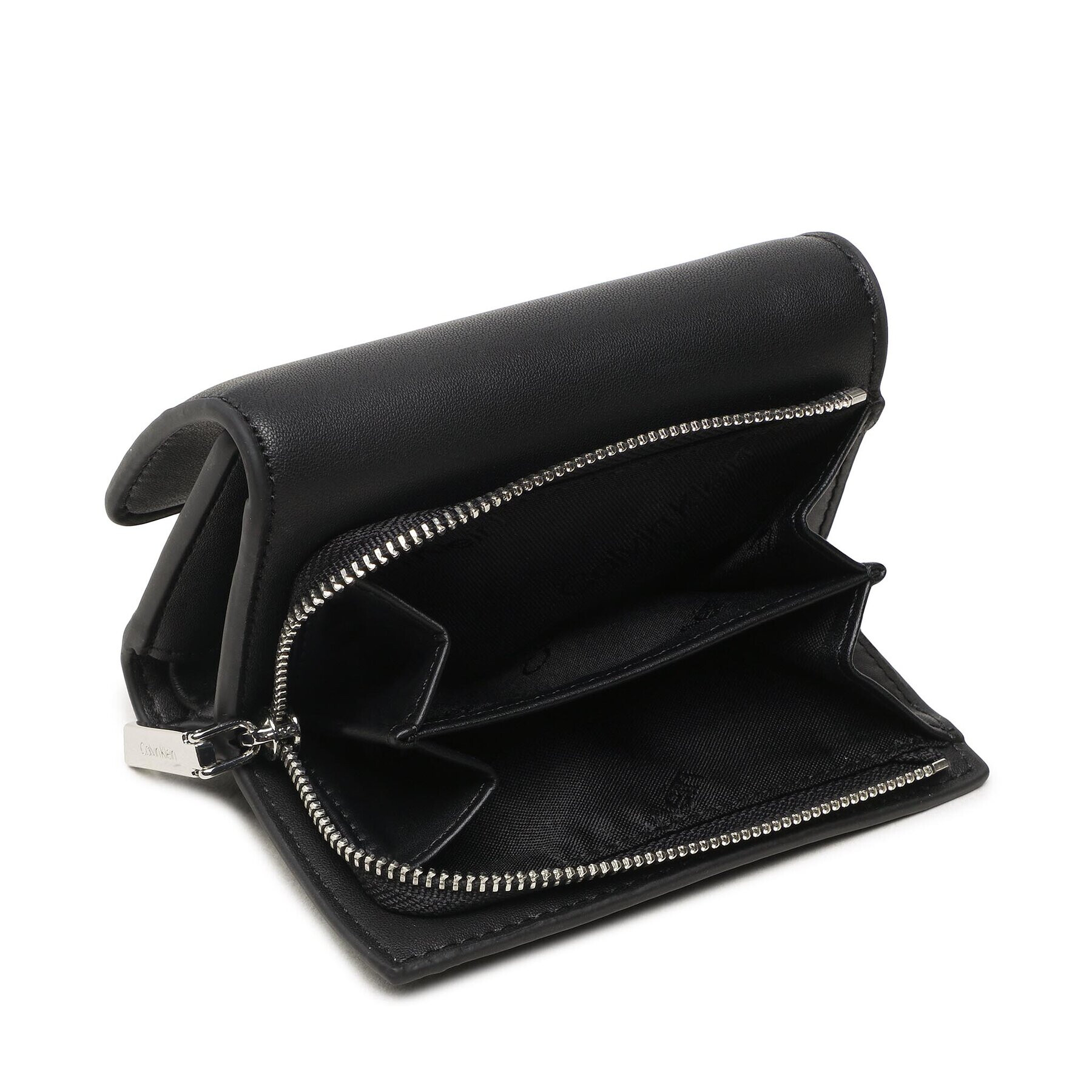 Calvin Klein Portofel Mic de Damă Ck Must Trifold Sm K60K607251 Negru - Pled.ro