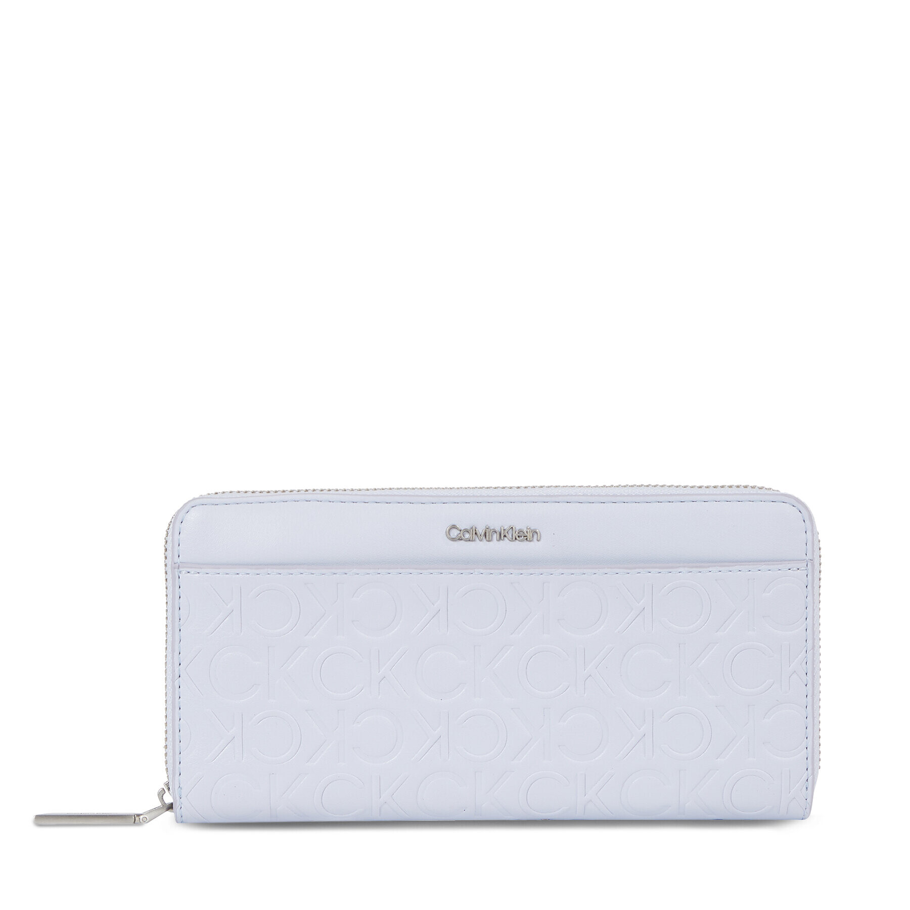 Calvin Klein Portofel pentru femei Ck Must Lg Z/A Wallet W/Slip Emb K60K611322 Albastru - Pled.ro