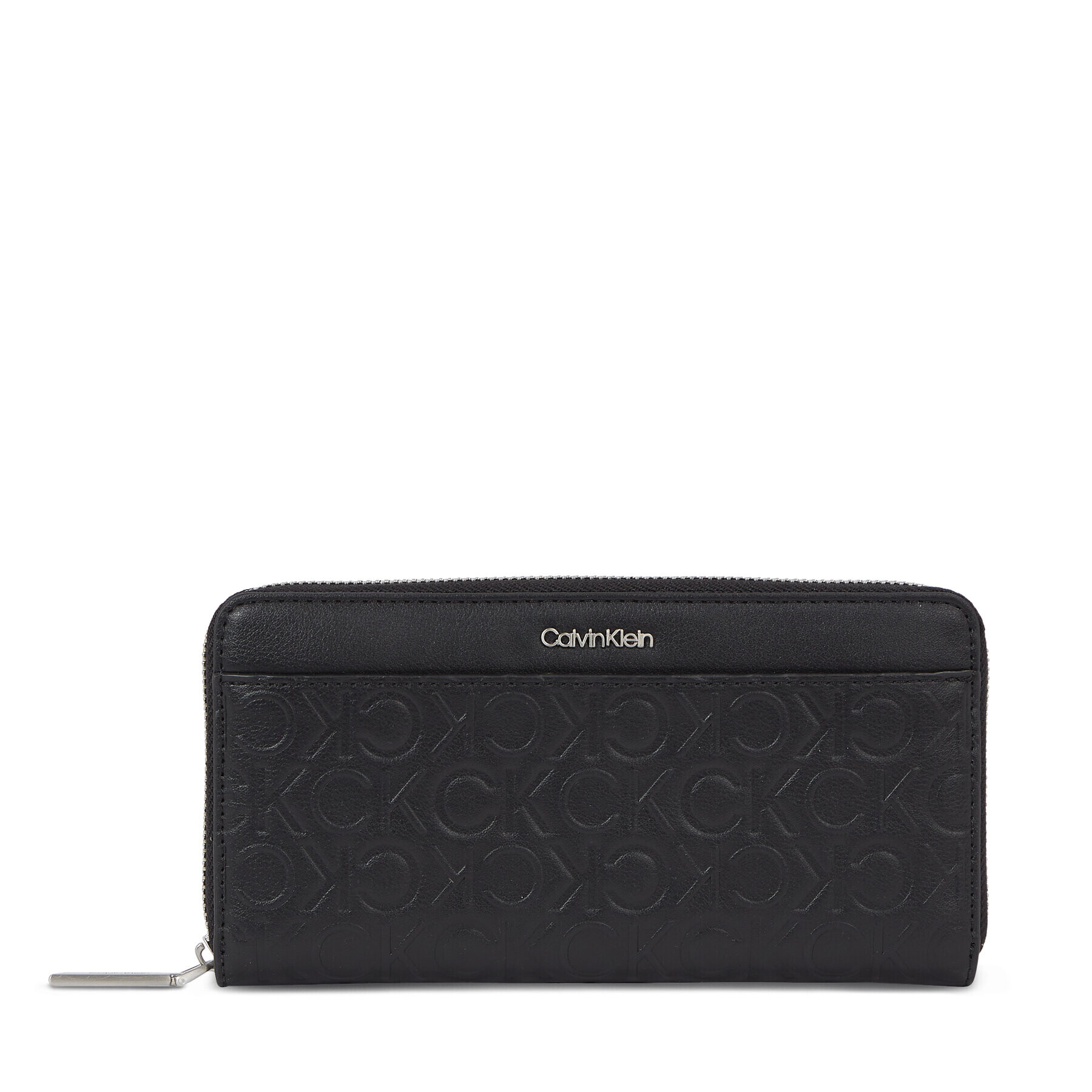 Calvin Klein Portofel pentru femei Ck Must Lg Z/A Wallet W/Slip Emb K60K611322 Negru - Pled.ro