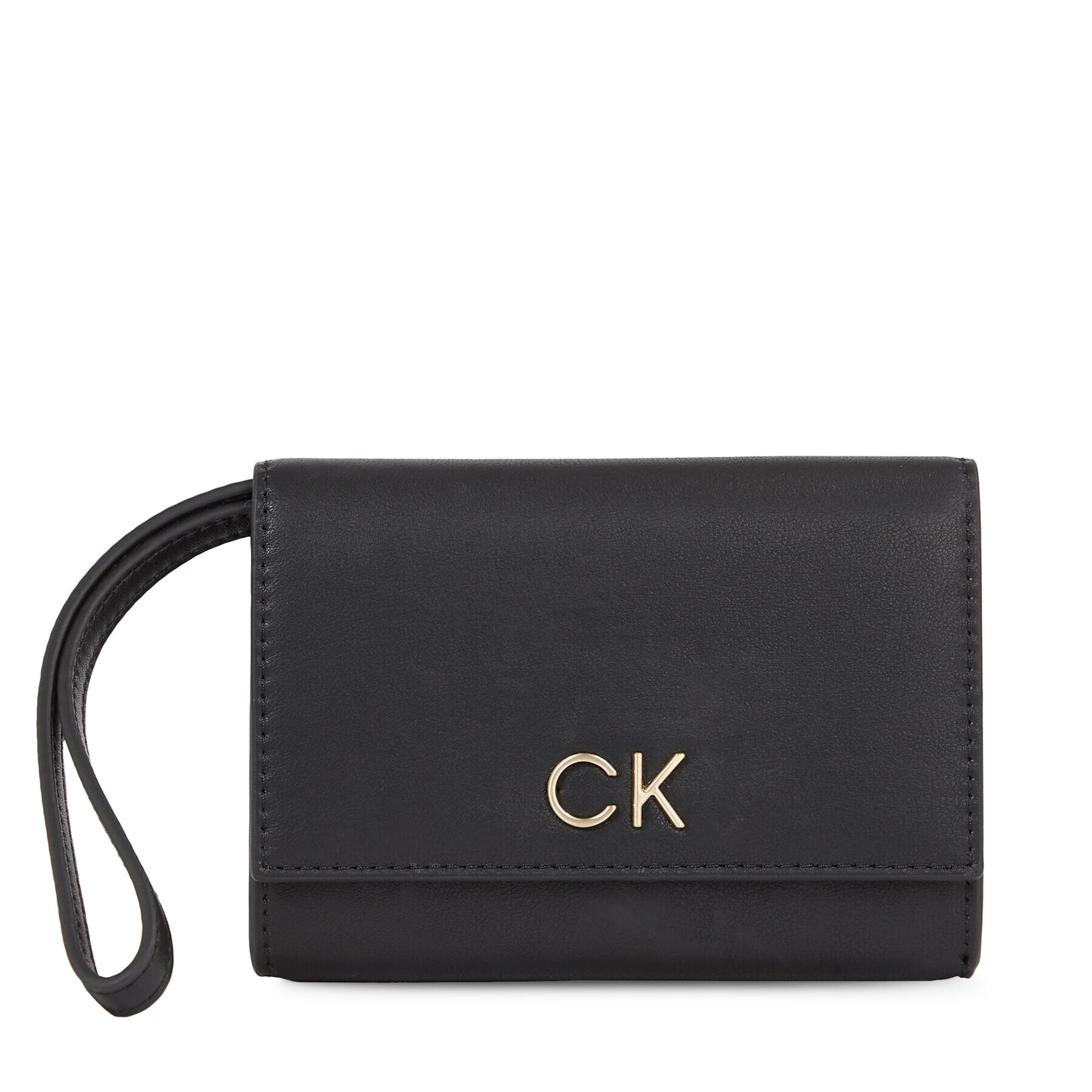 Calvin Klein Portofel pentru femei Re-Lock Bifold & Cardholder Sm K60K611092 Negru - Pled.ro