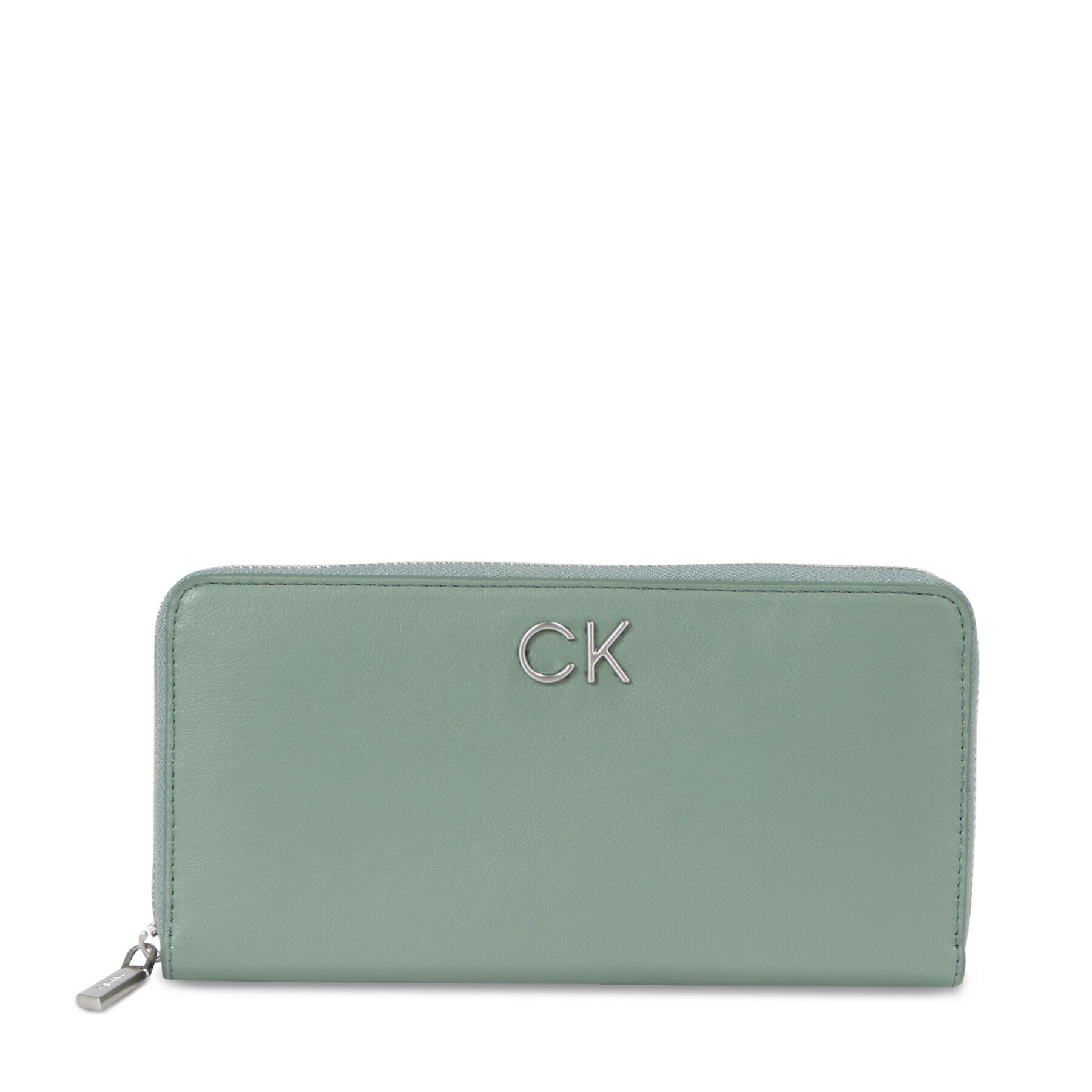 Calvin Klein Portofel pentru femei Re-Lock Z/A Wallet Lg K60K609699 Verde - Pled.ro