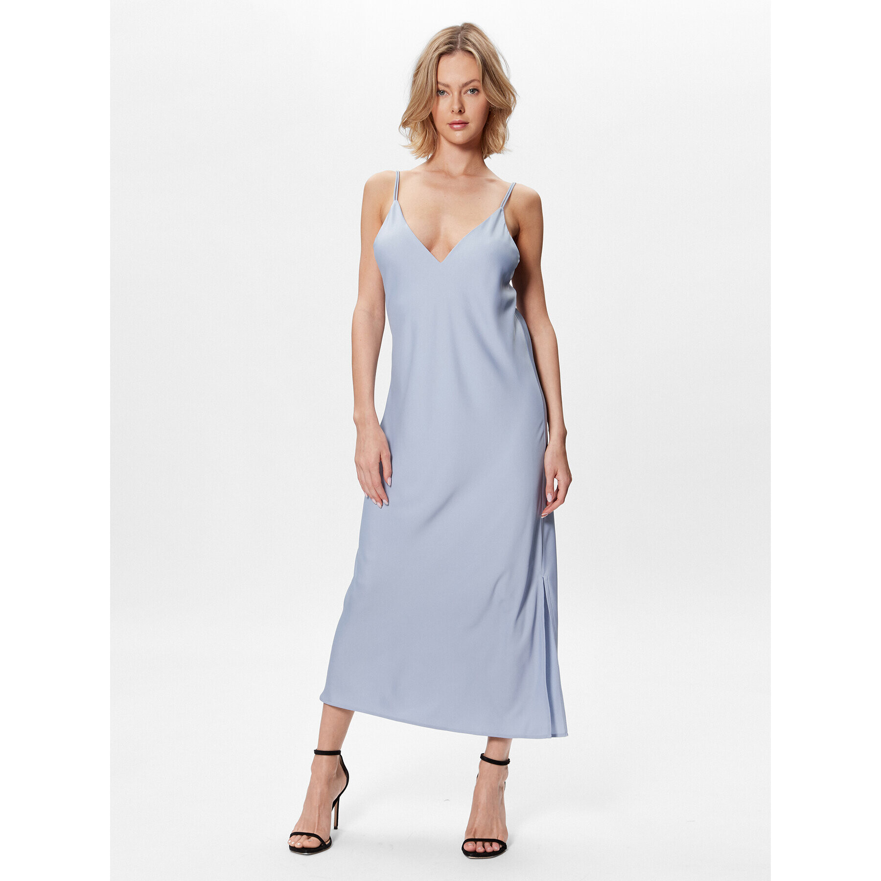 Calvin Klein Rochie cocktail K20K205542 Albastru Slim Fit - Pled.ro