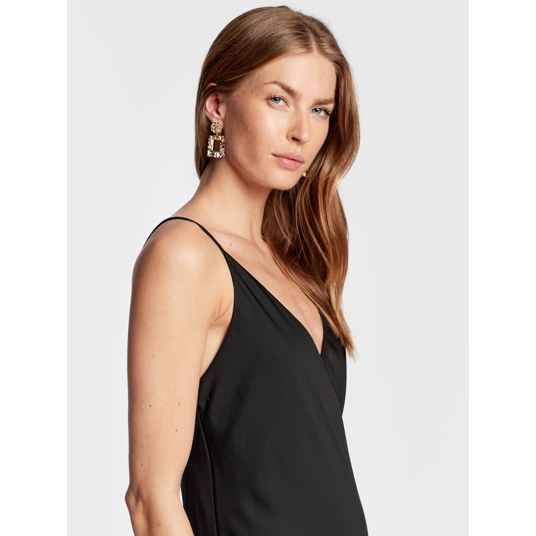 Calvin Klein Rochie cocktail K20K205542 Negru Slim Fit - Pled.ro