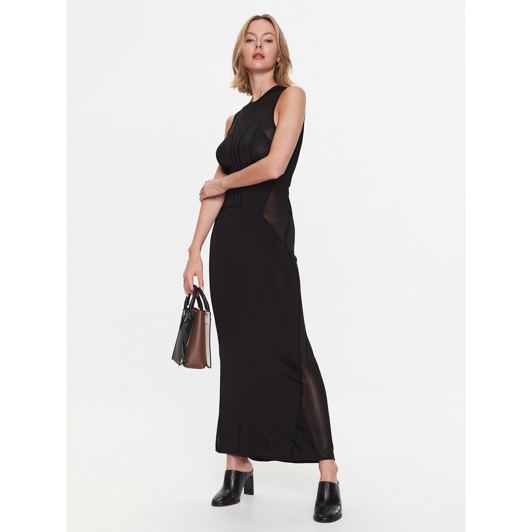 Calvin Klein Rochie cocktail K20K205615 Negru Slim Fit - Pled.ro