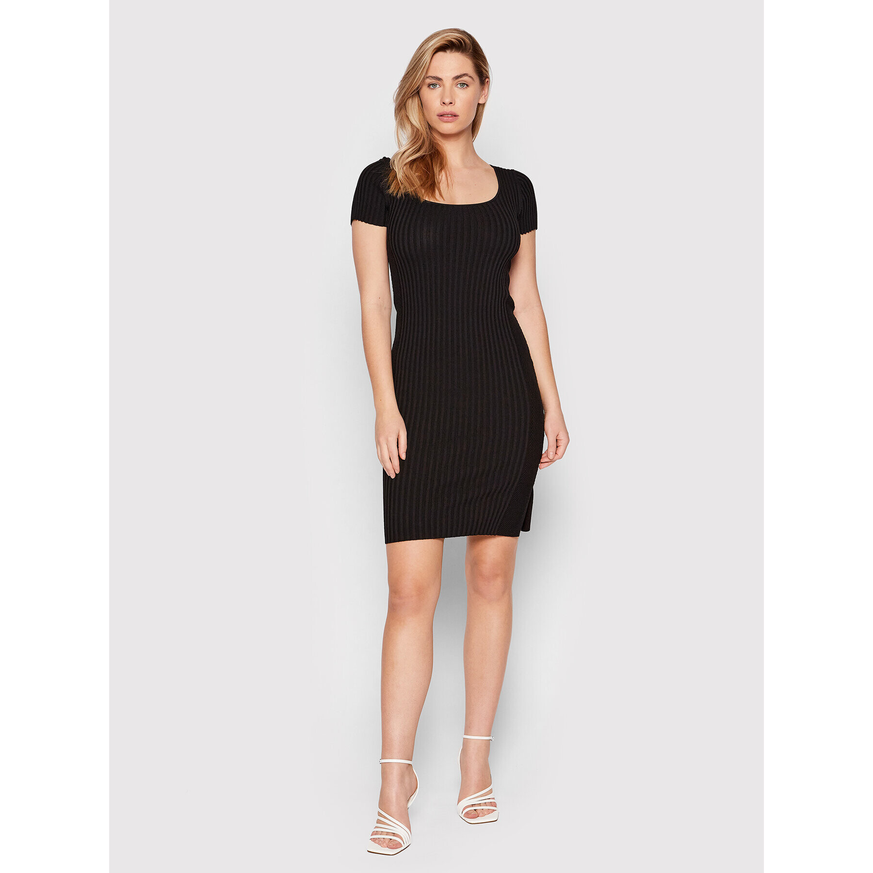 Calvin Klein Rochie de zi K20K203842 Negru Slim Fit - Pled.ro