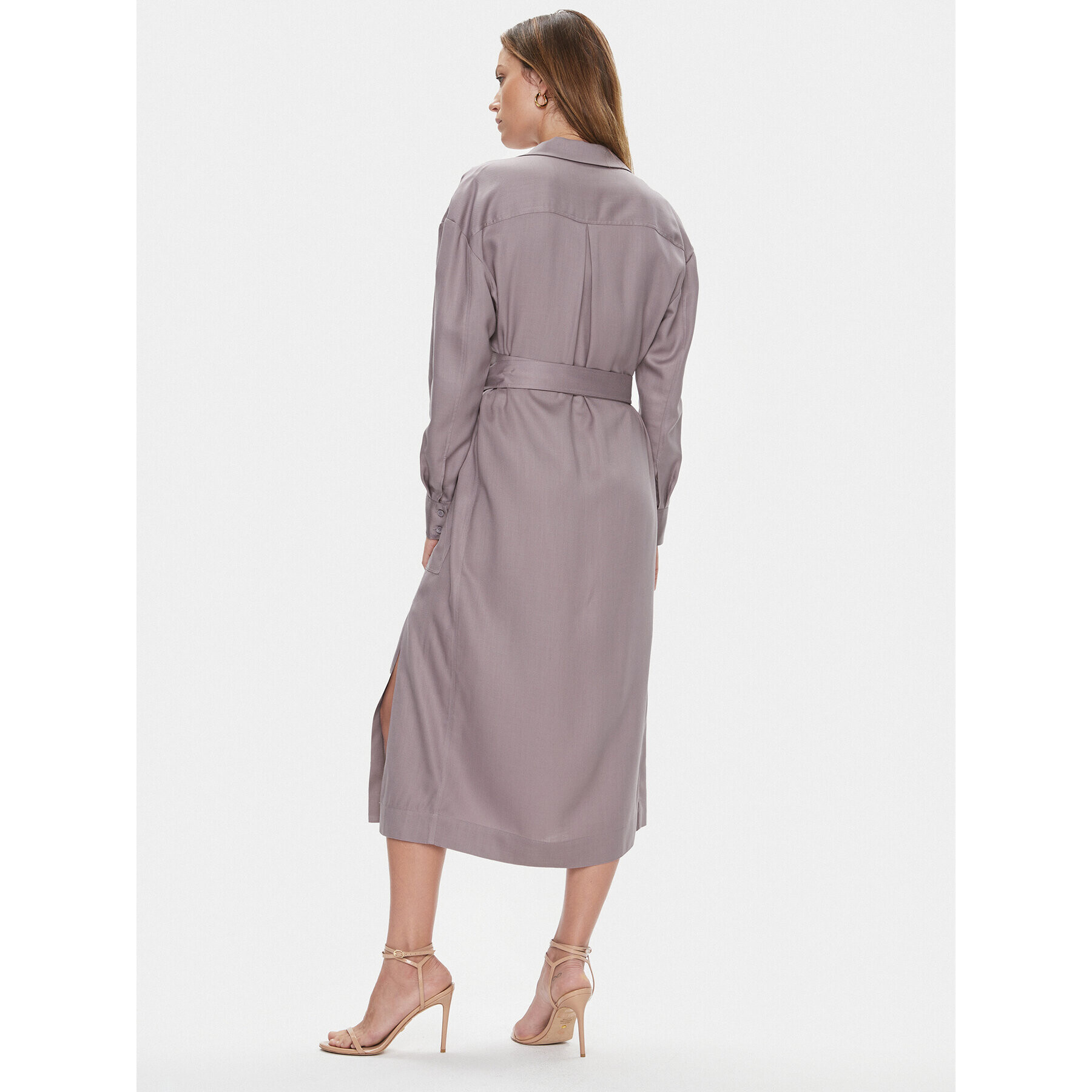 Calvin Klein Rochie de zi K20K205686 Violet Relaxed Fit - Pled.ro