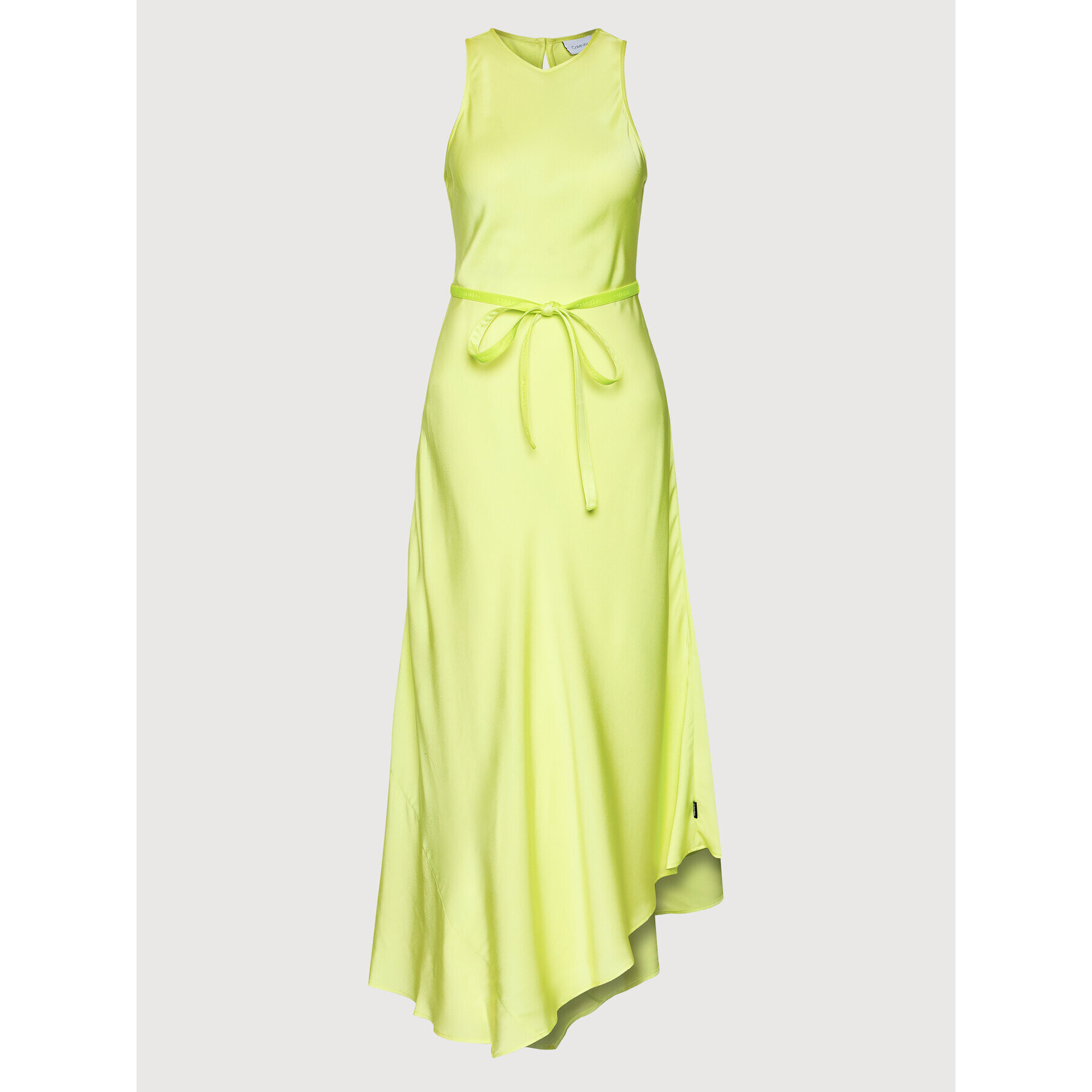 Calvin Klein Rochie de zi Shine K20K203066 Verde Regular Fit - Pled.ro