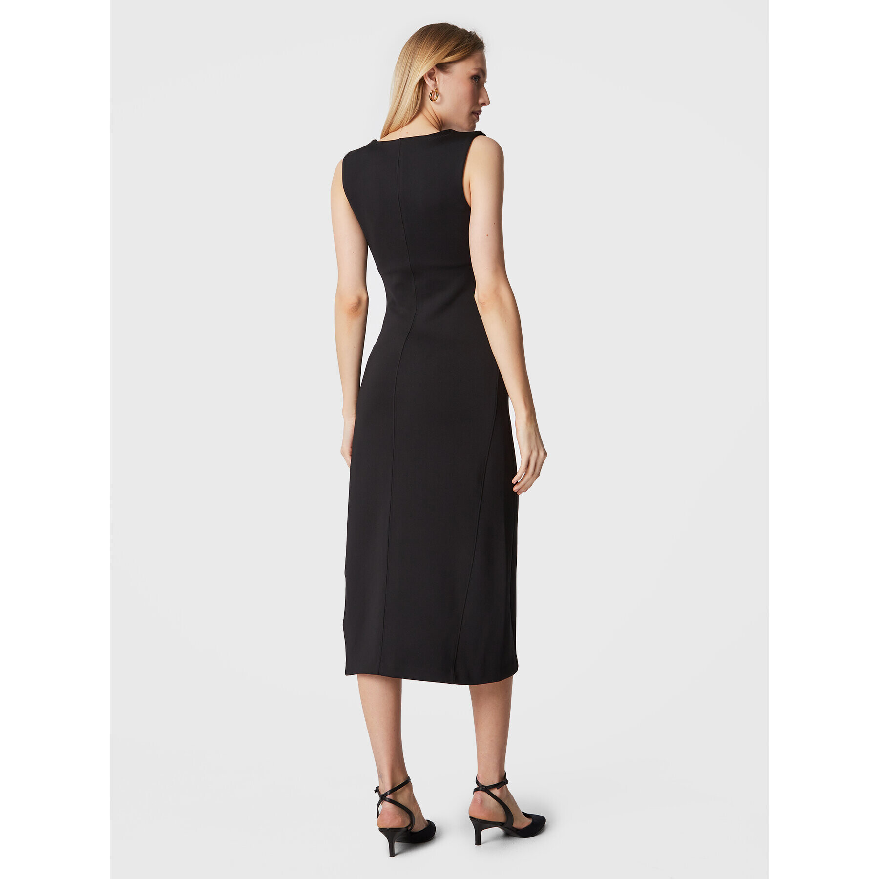 Calvin Klein Rochie de zi Technical K20K205022 Negru Regular Fit - Pled.ro