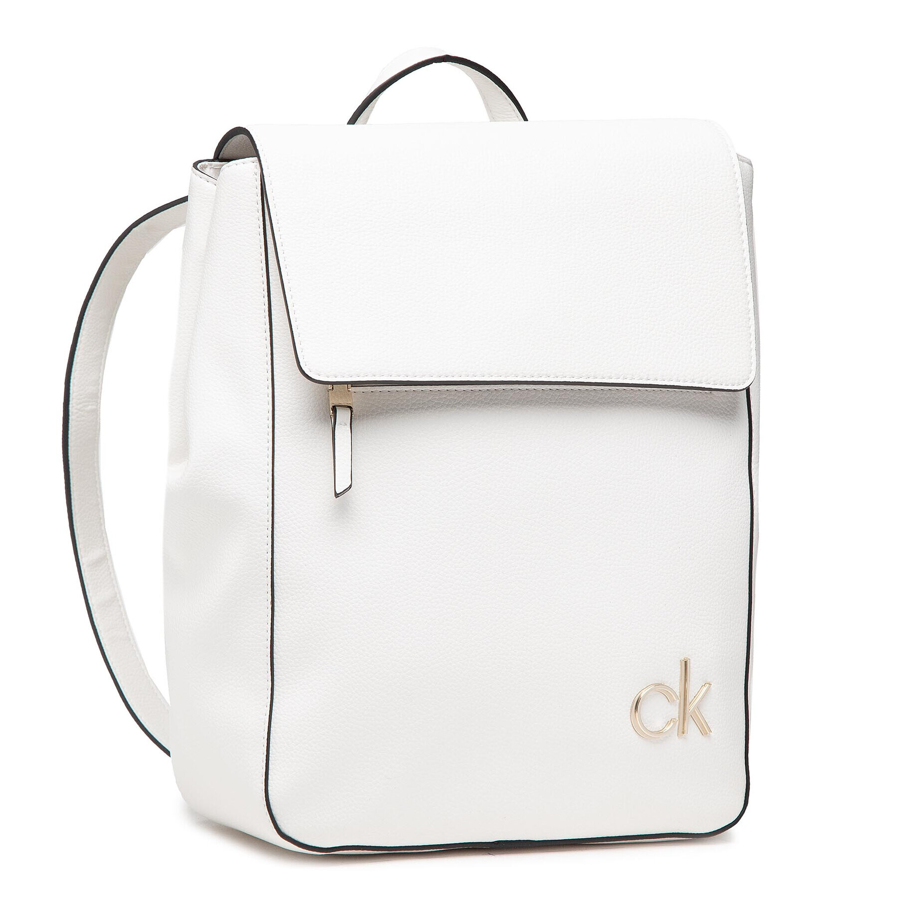 Calvin Klein Rucsac Flap Bp K60K607924 Alb - Pled.ro