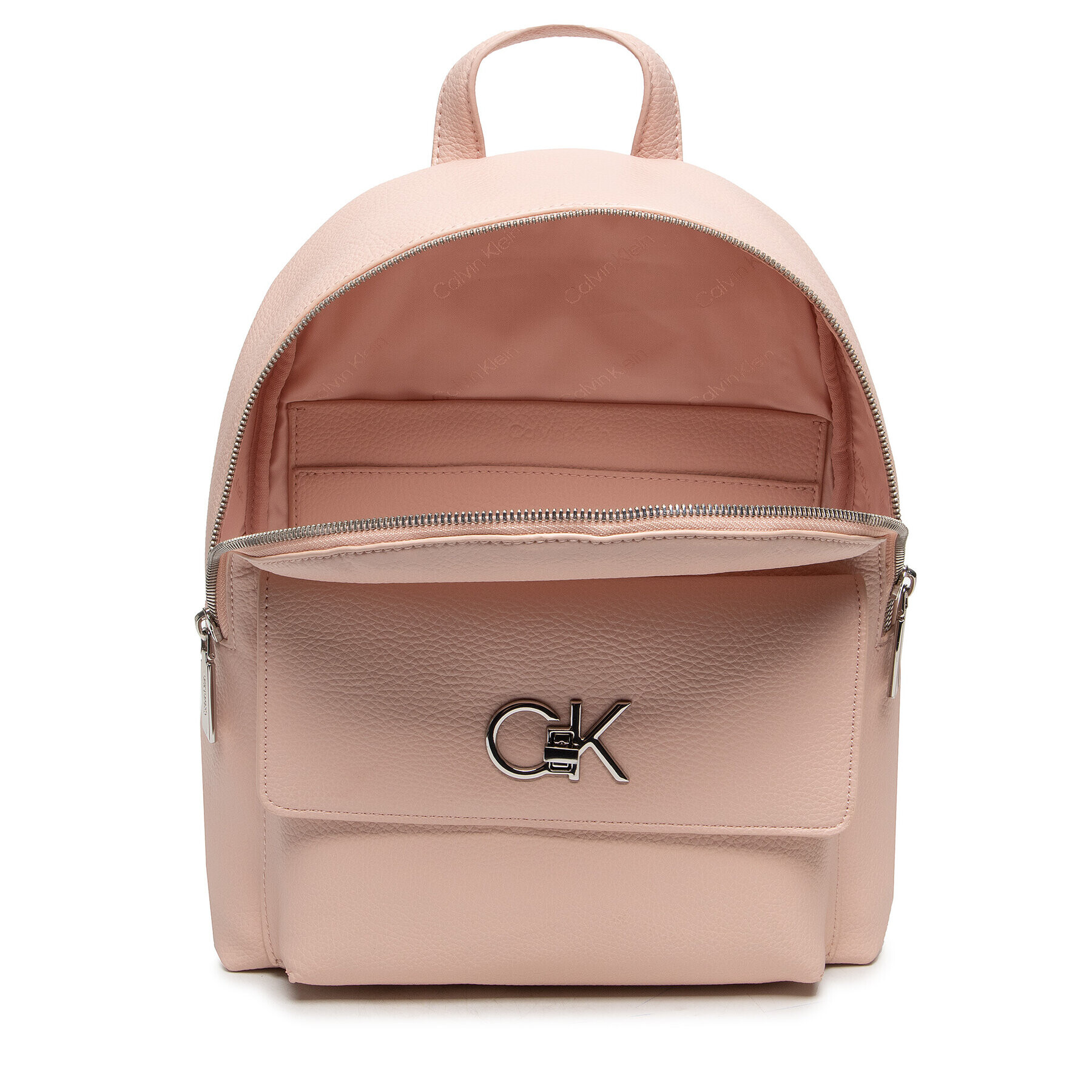 Calvin Klein Rucsac Re-Lock Backpack W/Pocket Pbl K60K609428 Roz - Pled.ro