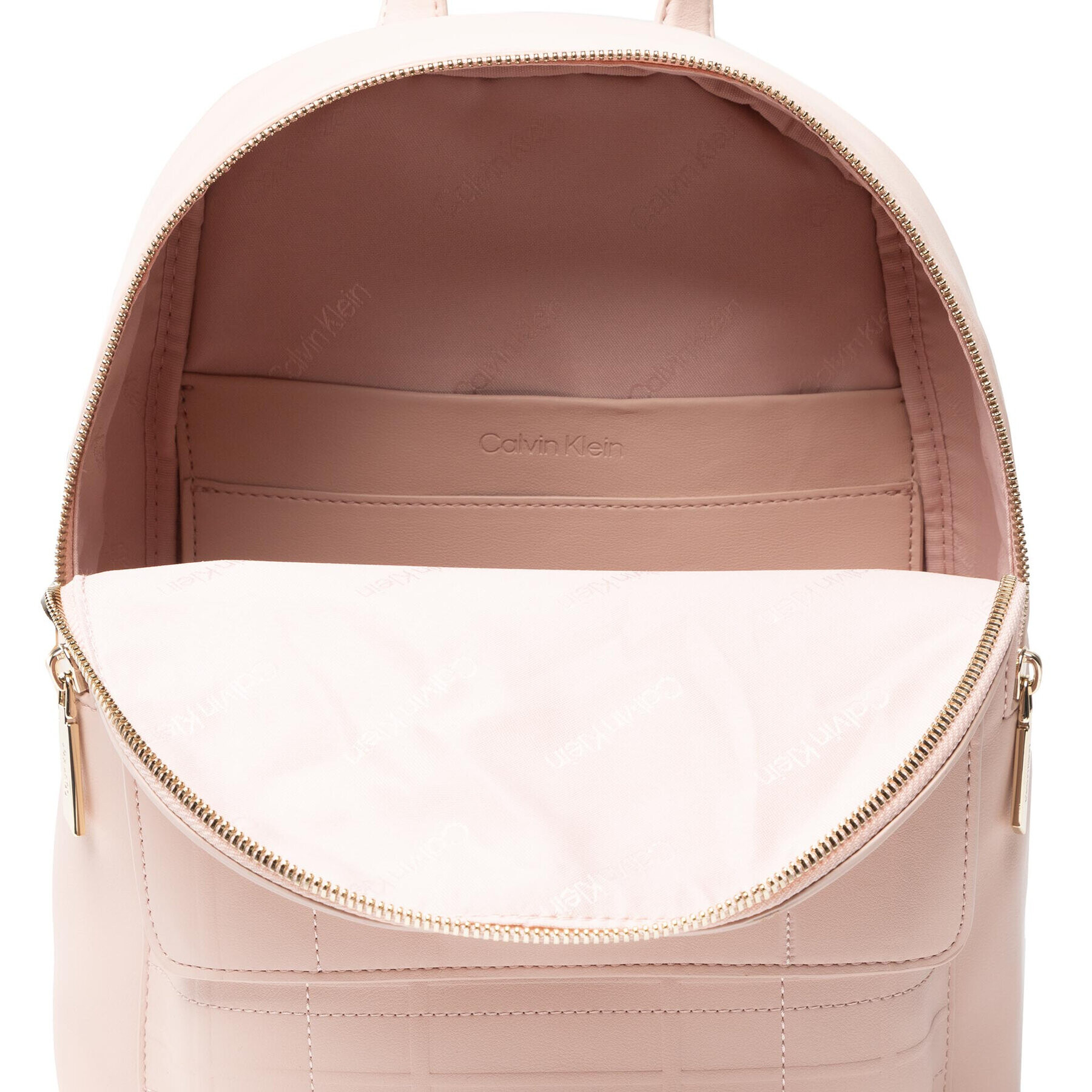 Calvin Klein Rucsac Re-Lock Backpack With Flap Quilt K60K609626 Roz - Pled.ro