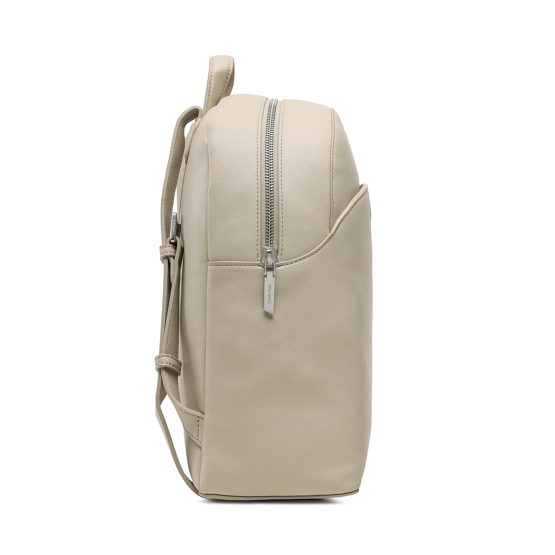 Calvin Klein Rucsac Re-Lock Domed Backpack K60K610772 Bej - Pled.ro