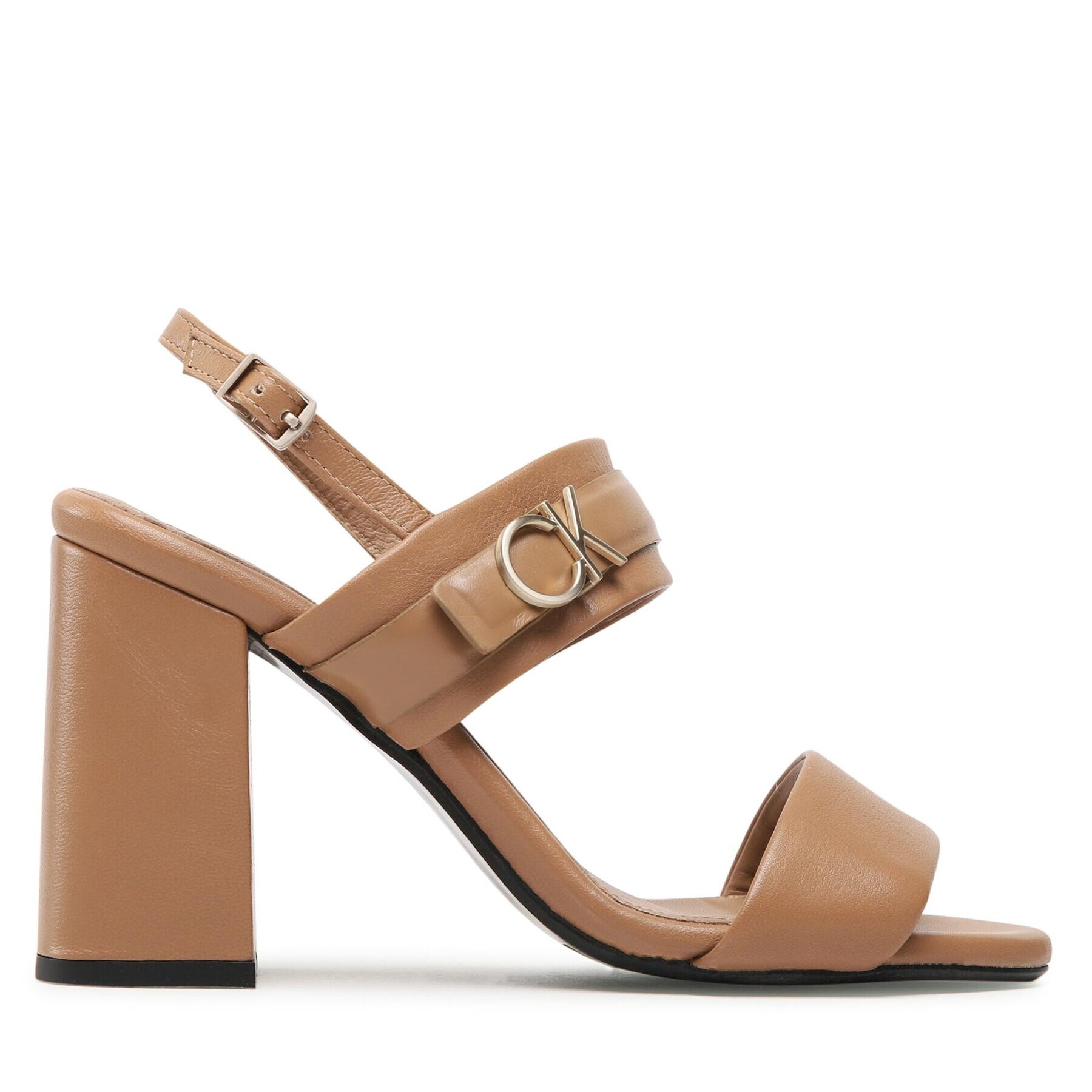 Calvin Klein Sandale Block Hl Sandal 85Hh W/Hw HW0HW01486 Maro - Pled.ro