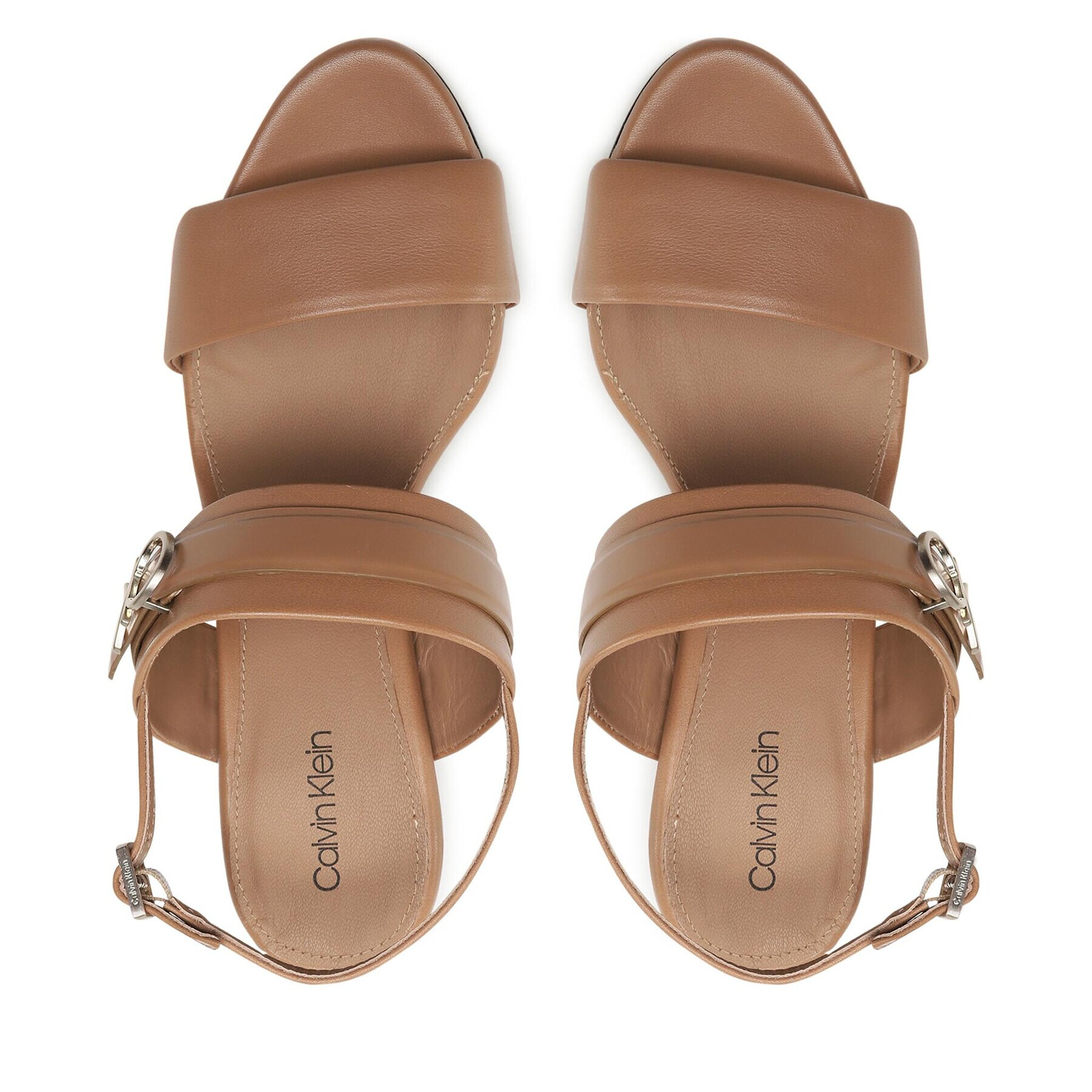 Calvin Klein Sandale Block Hl Sandal 85Hh W/Hw HW0HW01486 Maro - Pled.ro